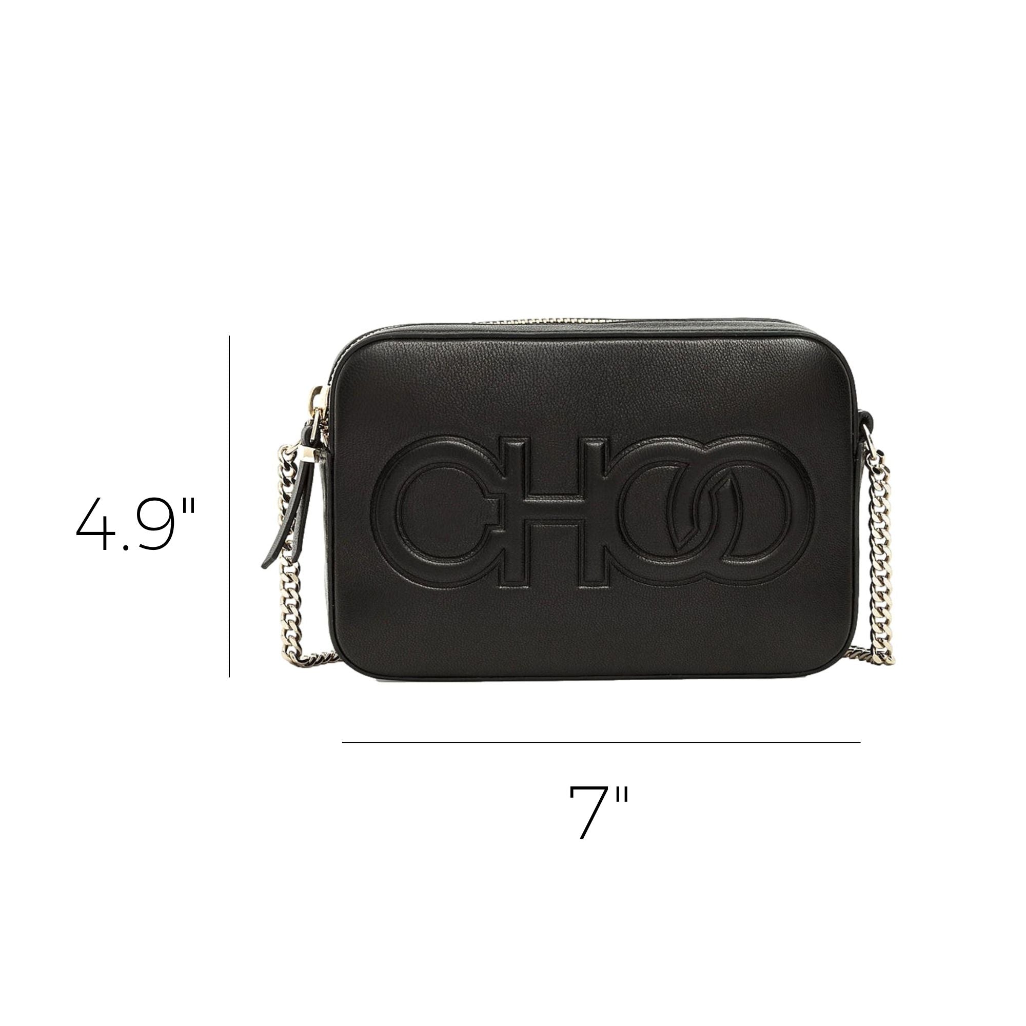 Luxury Camera Crossbody Bag by Jimmy Choo - Elegant & Versatile Style