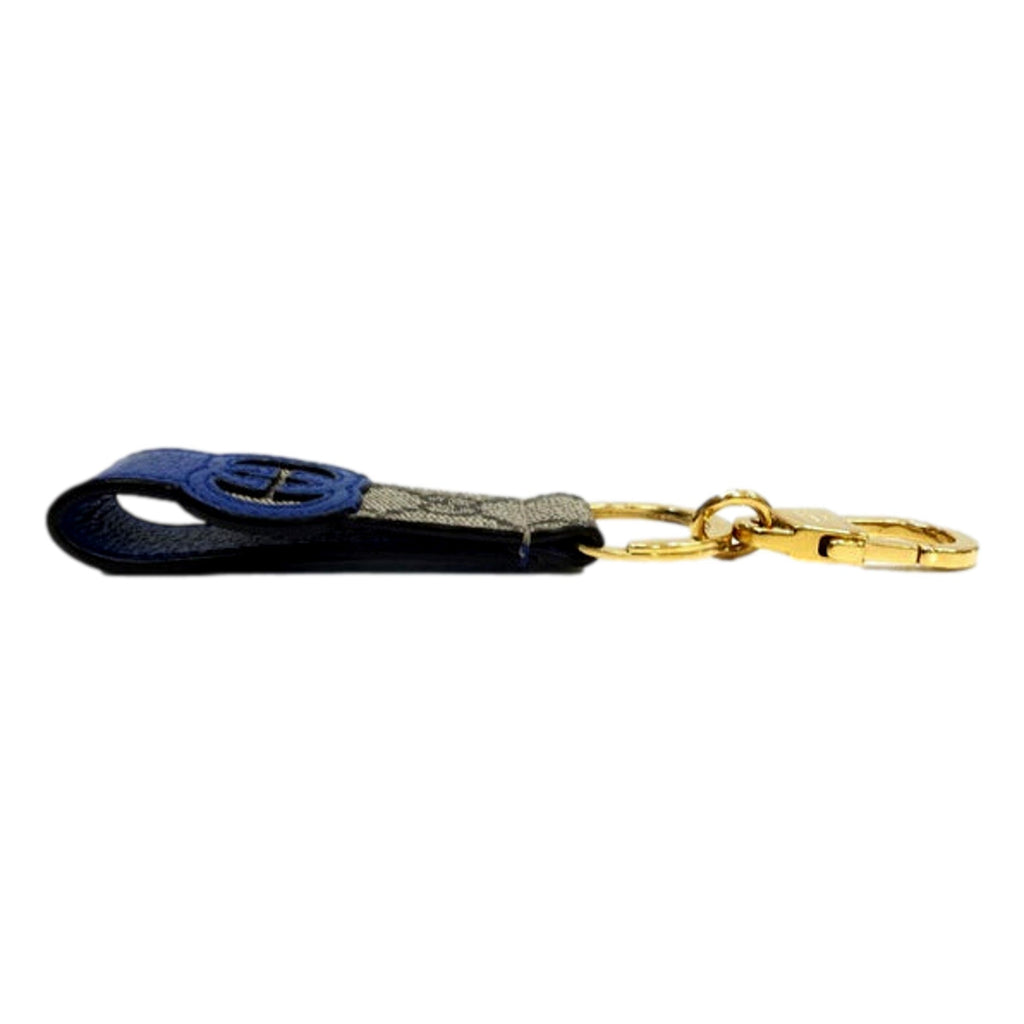 Gucci GG Supreme Canvas Keychain Charm - Elegance Meets Style