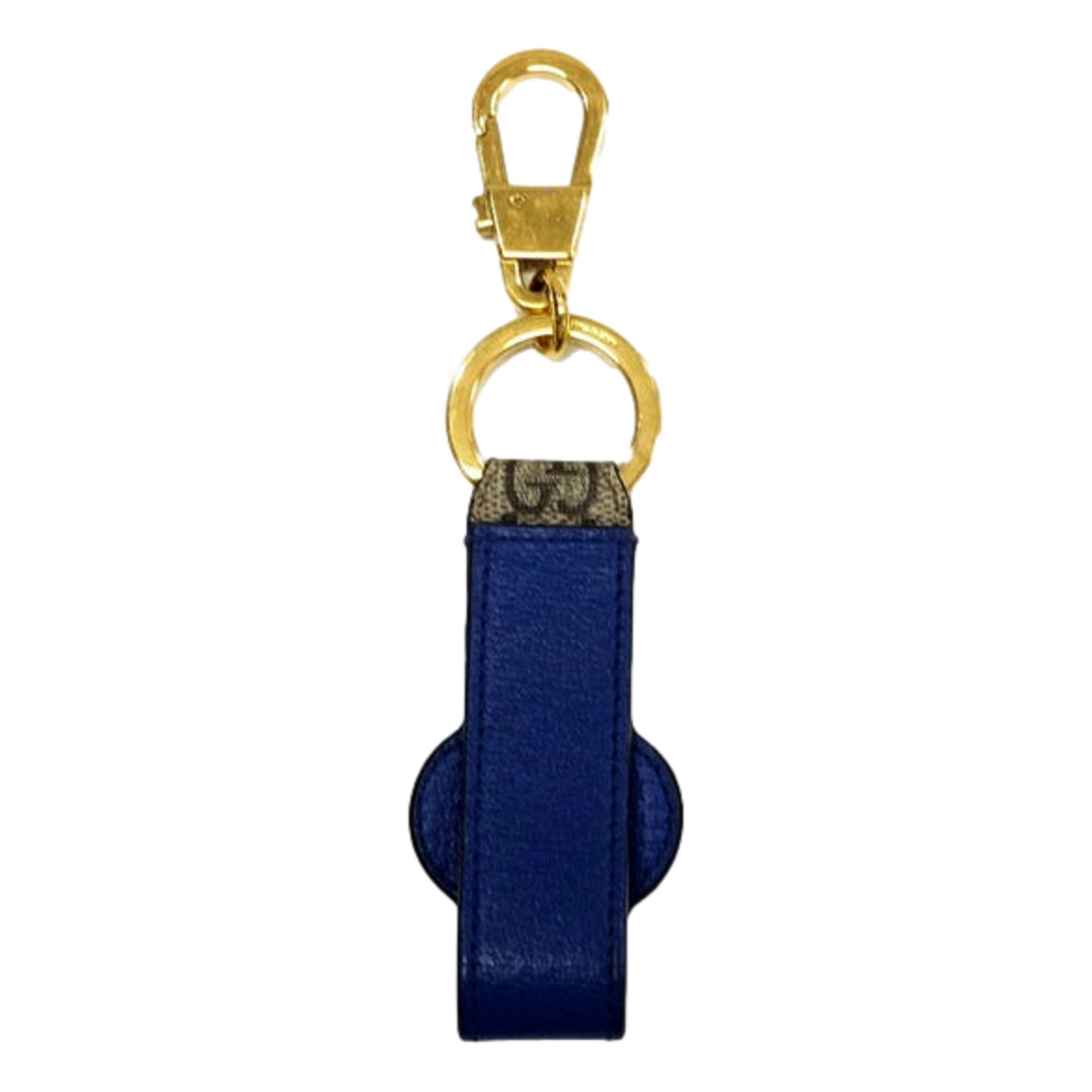 Gucci GG Supreme Canvas Keychain Charm - Elegance Meets Style