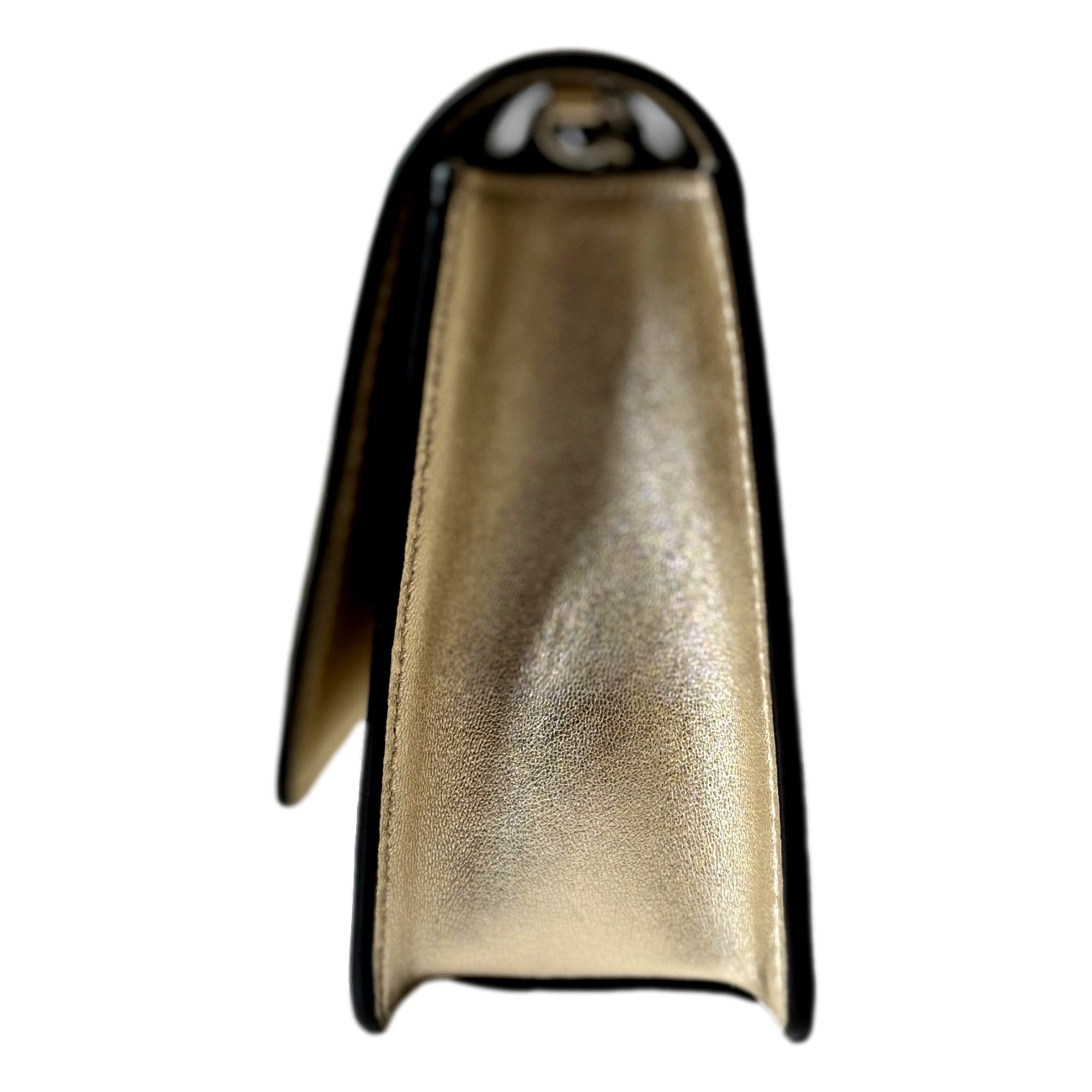 Clutch Bag, Crossbody Bag - Jimmy Choo Luxury Metal Gold Bag