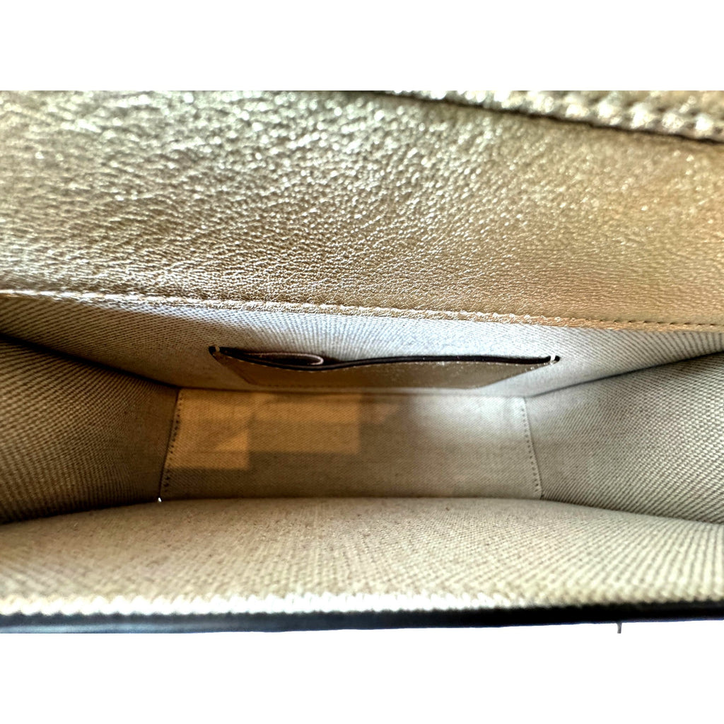 Clutch Bag, Crossbody Bag - Jimmy Choo Luxury Metal Gold Bag