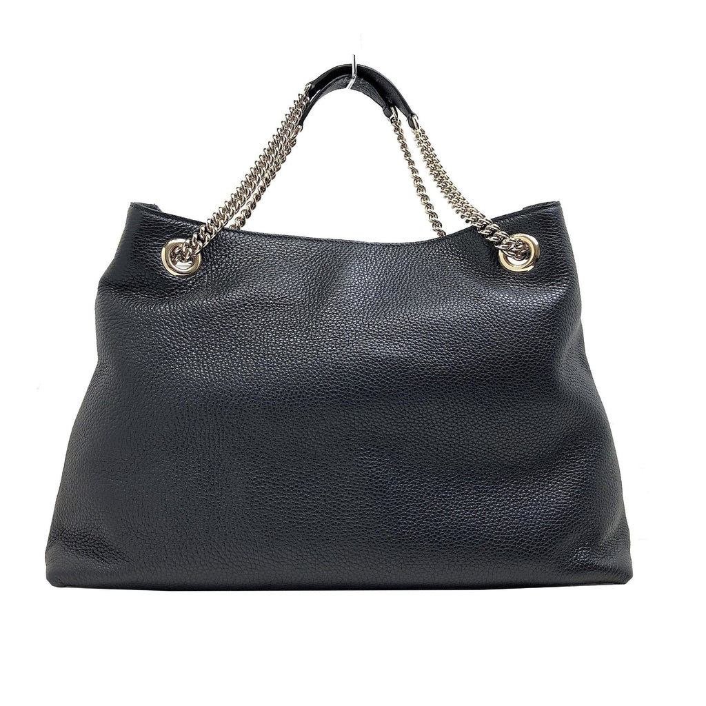 Gucci GG Medium Soho Black Shoulder Bag - Luxury Meets Practicality