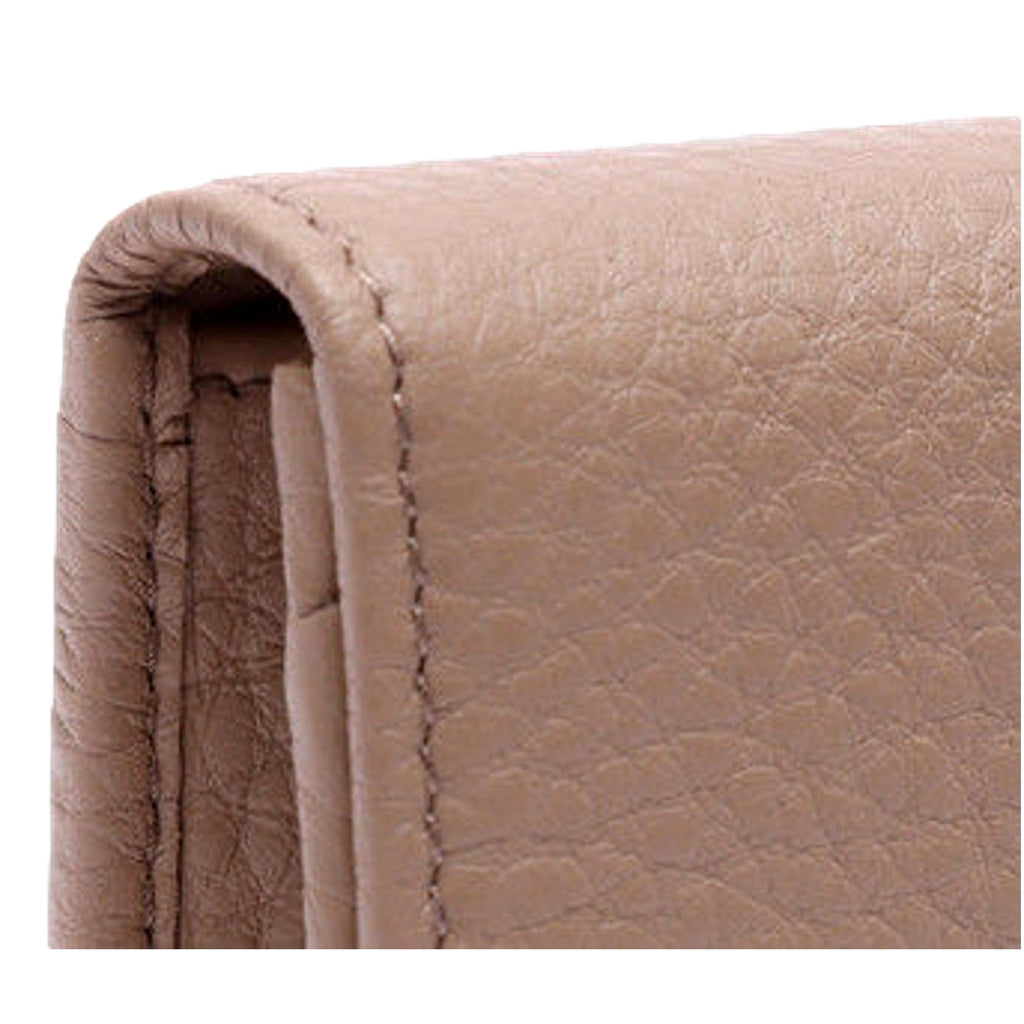 Prada Women's Vitello Grain Leather Card Case - Chic & Elegant