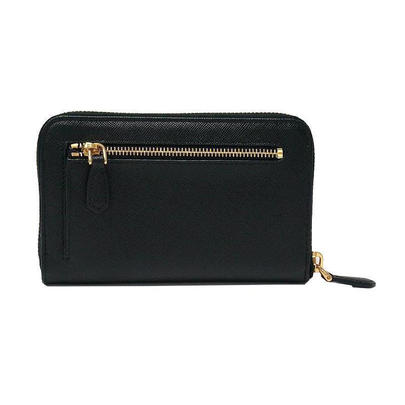 Prada Women's Black Saffiano Wallet - Stylish, Compact & Practical