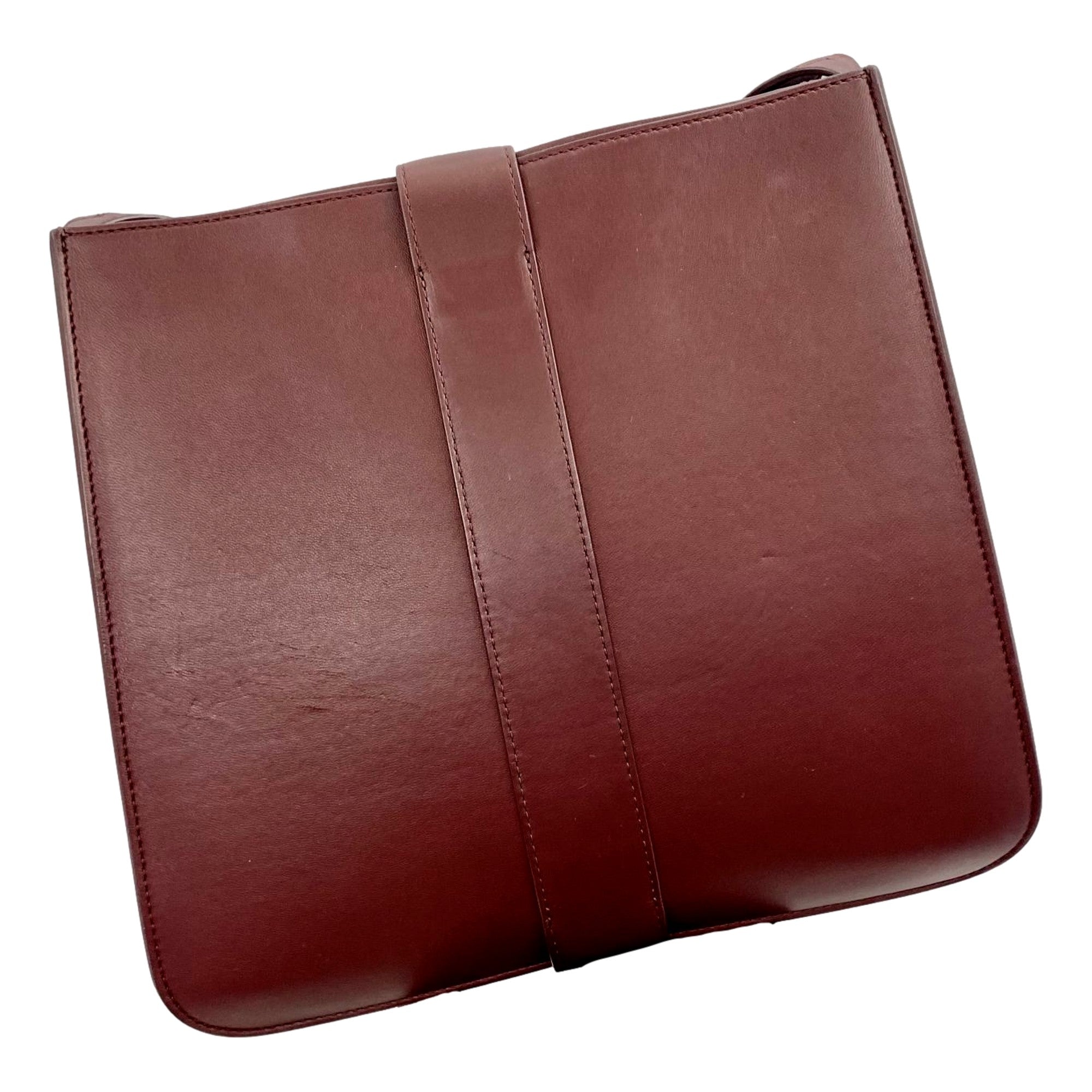 Stylish Women's Shoulder Bag - Bottega Veneta Marie in Bordeaux Red