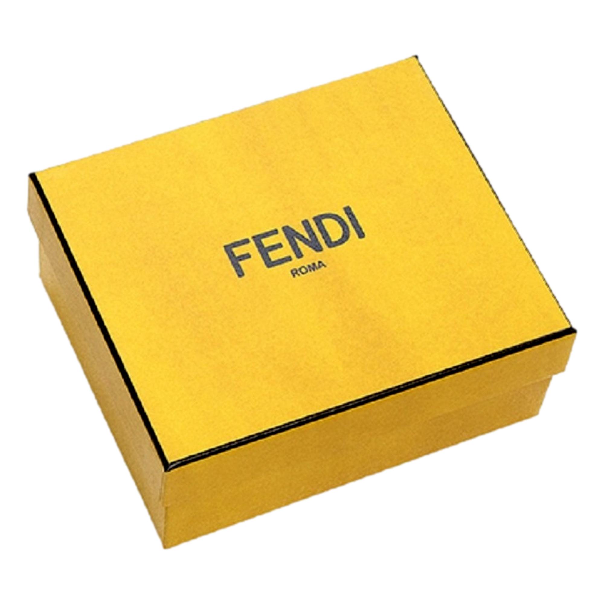 Fendi Calf Leather Bifold Wallet - Stylish & Functional Accessory