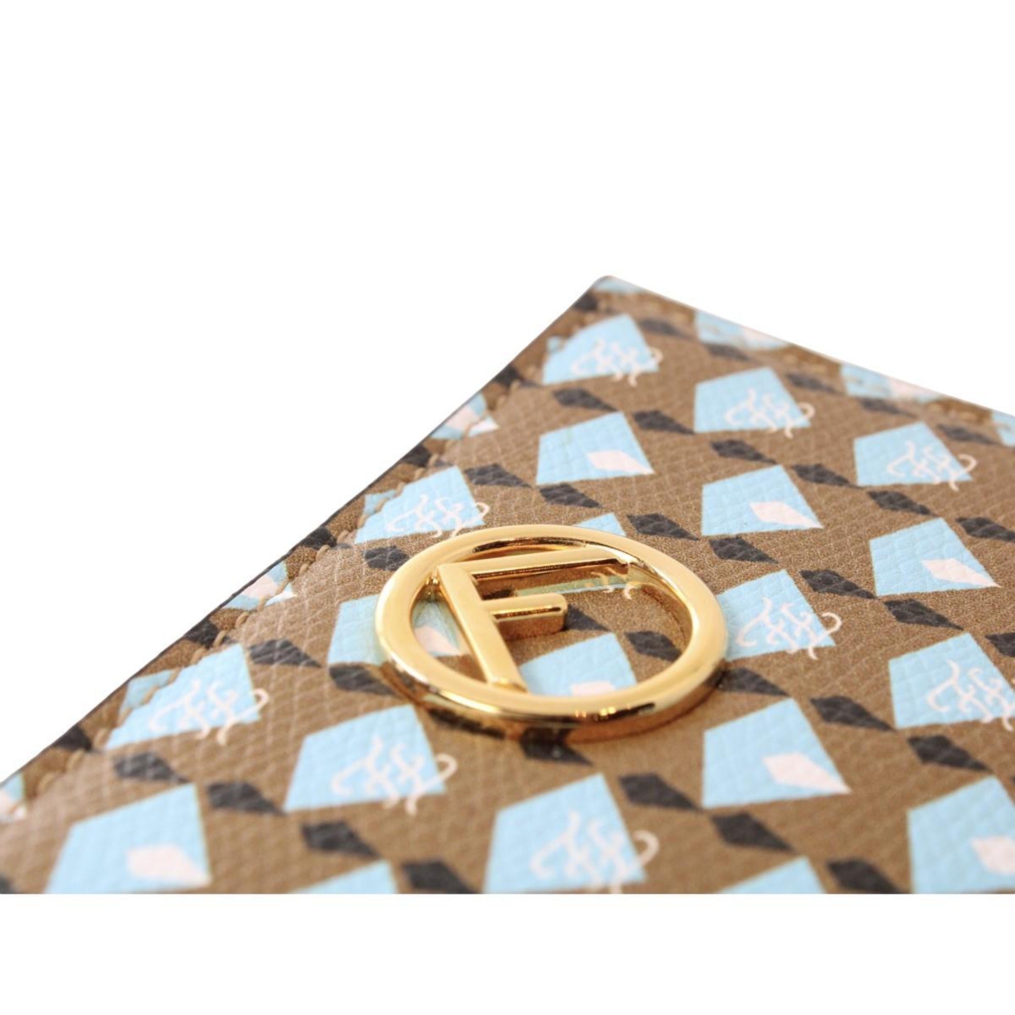 Fendi Calf Leather Bifold Wallet - Stylish & Functional Accessory