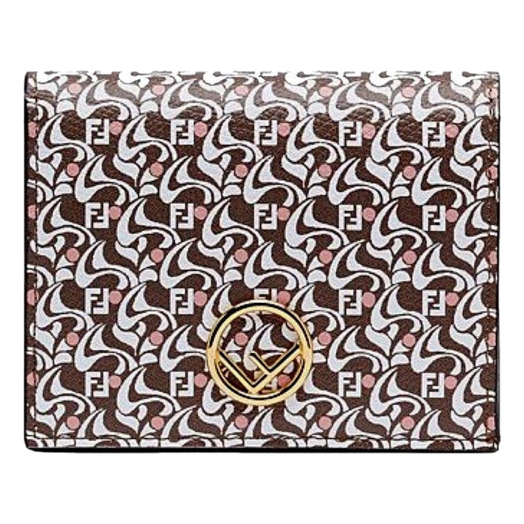 Fendi Calf Leather Bifold Wallet - Stylish, Functional, Trendy