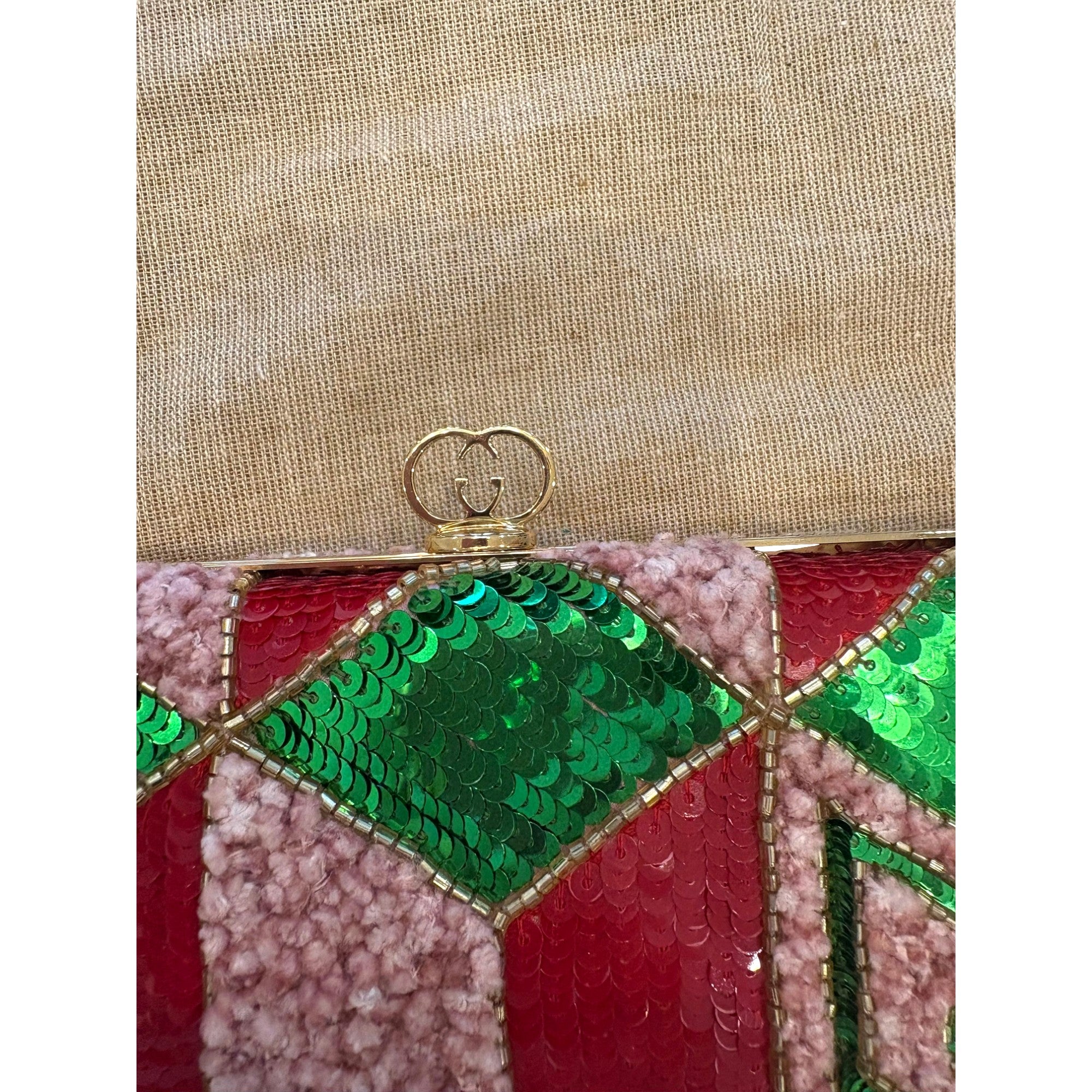 Gucci Broadway Sequined Crystal Bag - Glamorous Evening Essential