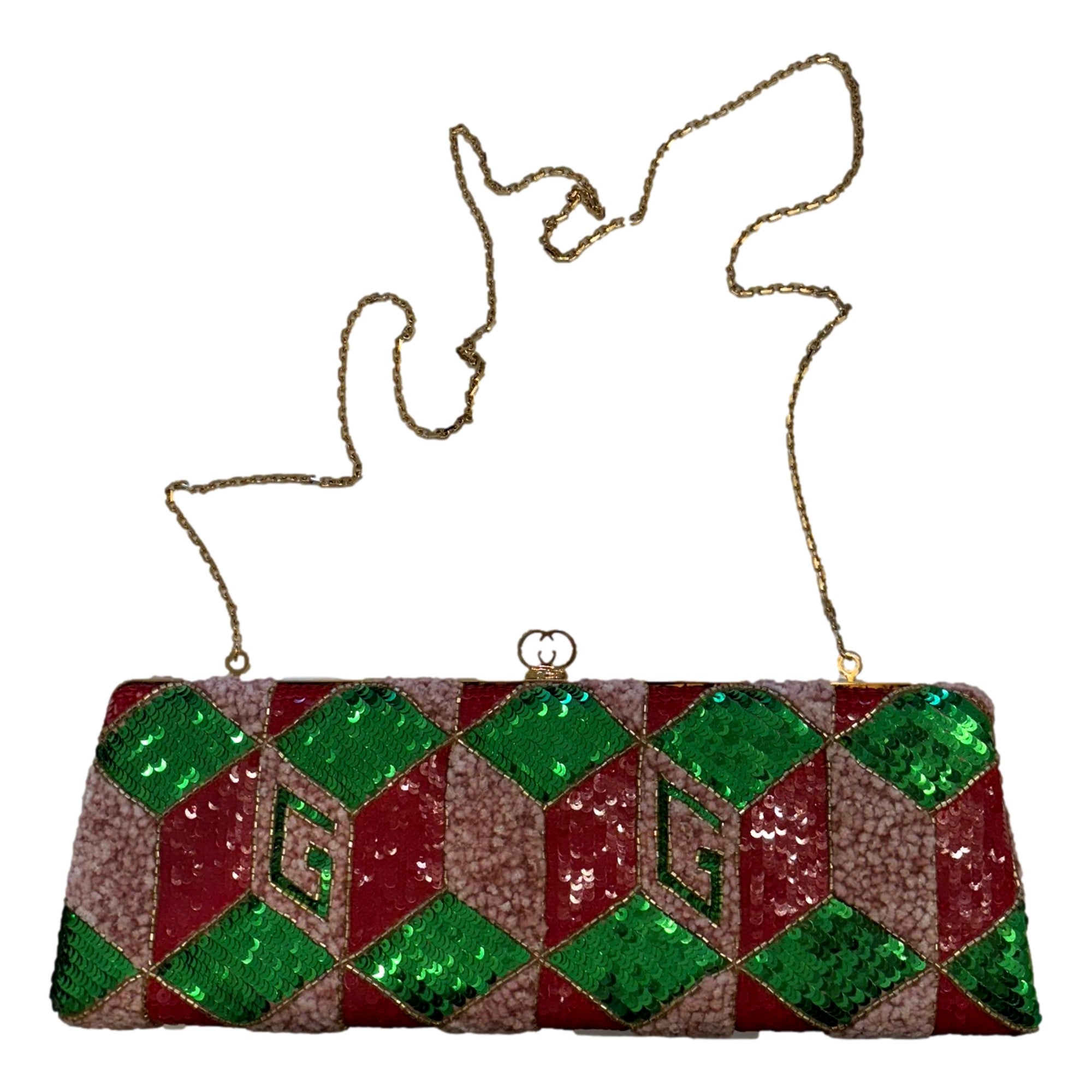 Gucci Broadway Sequined Crystal Bag - Glamorous Evening Essential