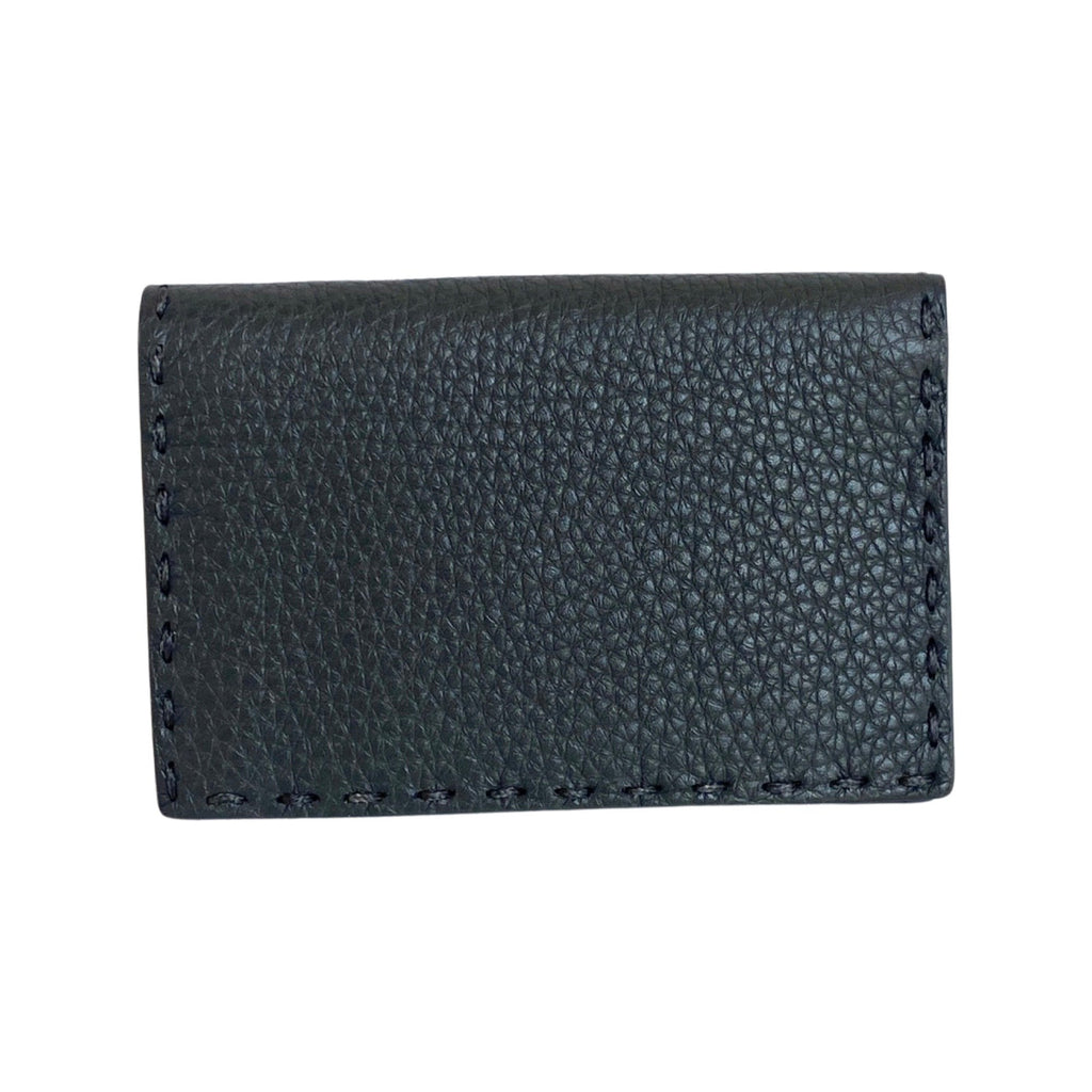 Fendi Selleria Gray Calf Leather Bifold Wallet - Timeless Luxury -  