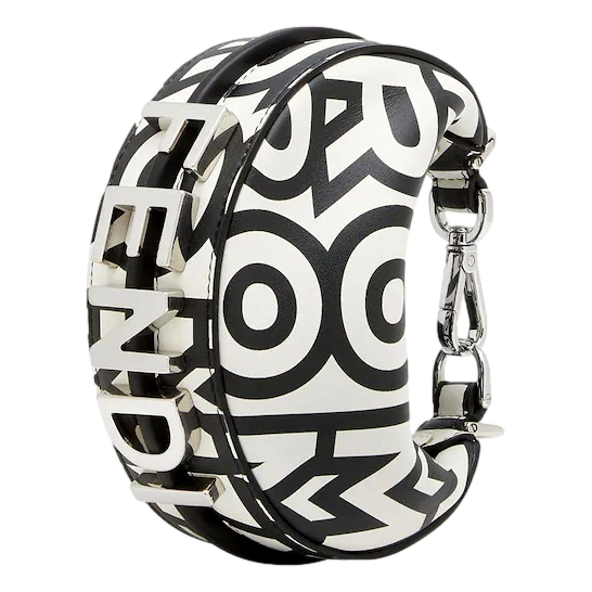 Fendi Hobo Bag: Stylish Black & White Fendi Handbag Collaboration