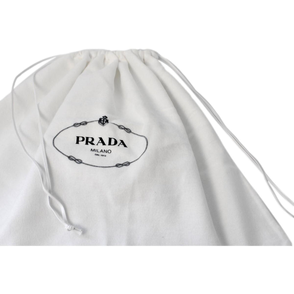 Prada Arqué Black Shoulder Bag: Luxury Re-Nylon & Leather Design