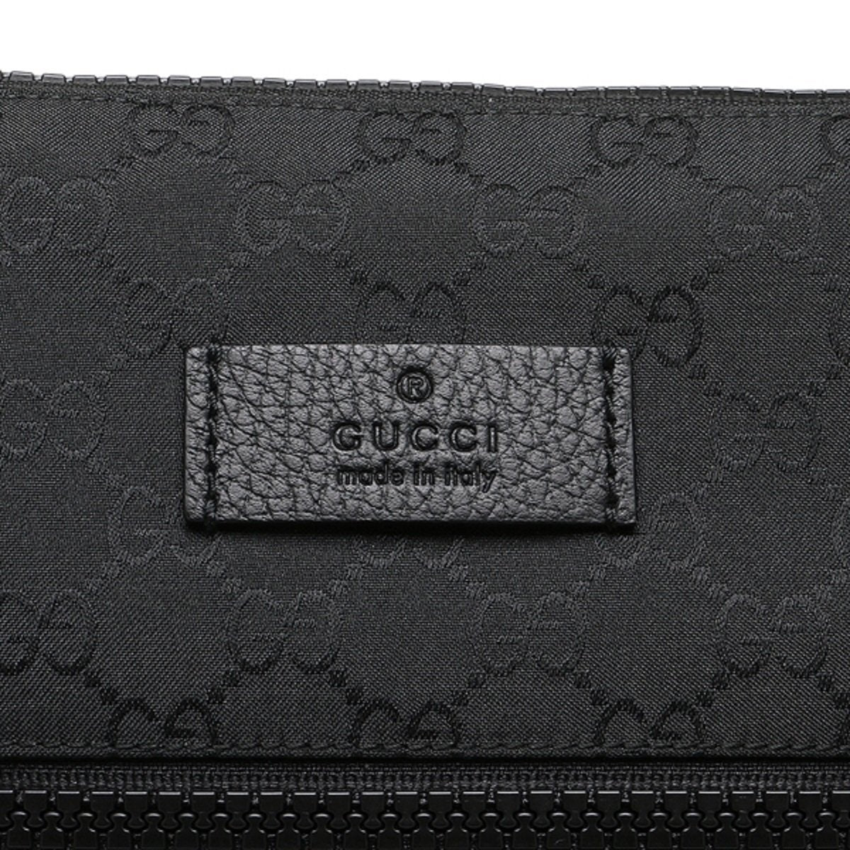 Gucci Unisex GG Black Canvas Messenger Bag - Stylish & Functional