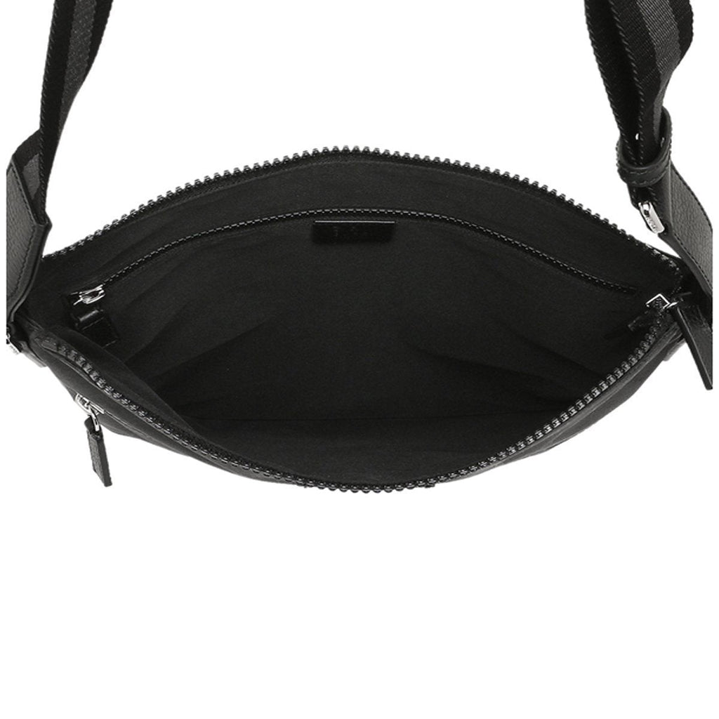 Gucci Unisex GG Black Canvas Messenger Bag - Stylish & Functional