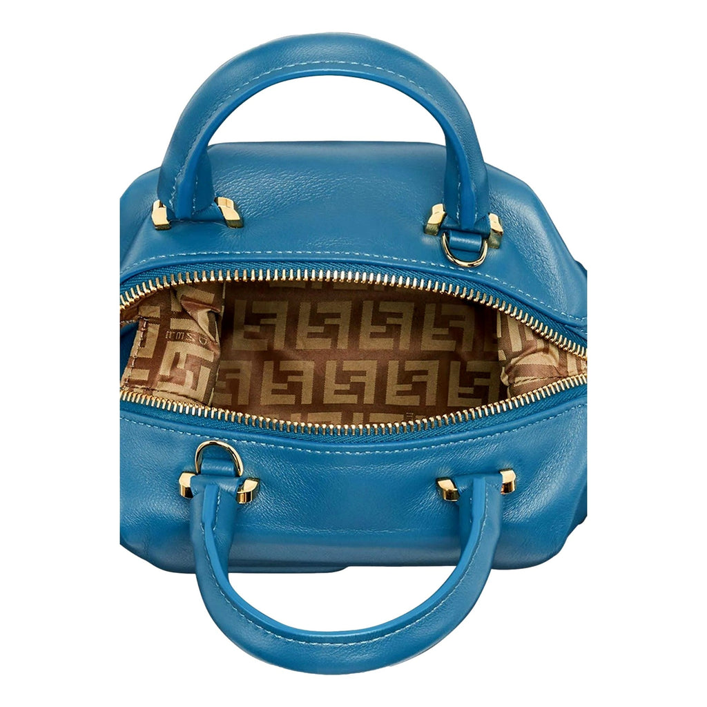 Crossbody Bag, Blue Handbag: FENDI FF Cube Women's Handbag Luxury