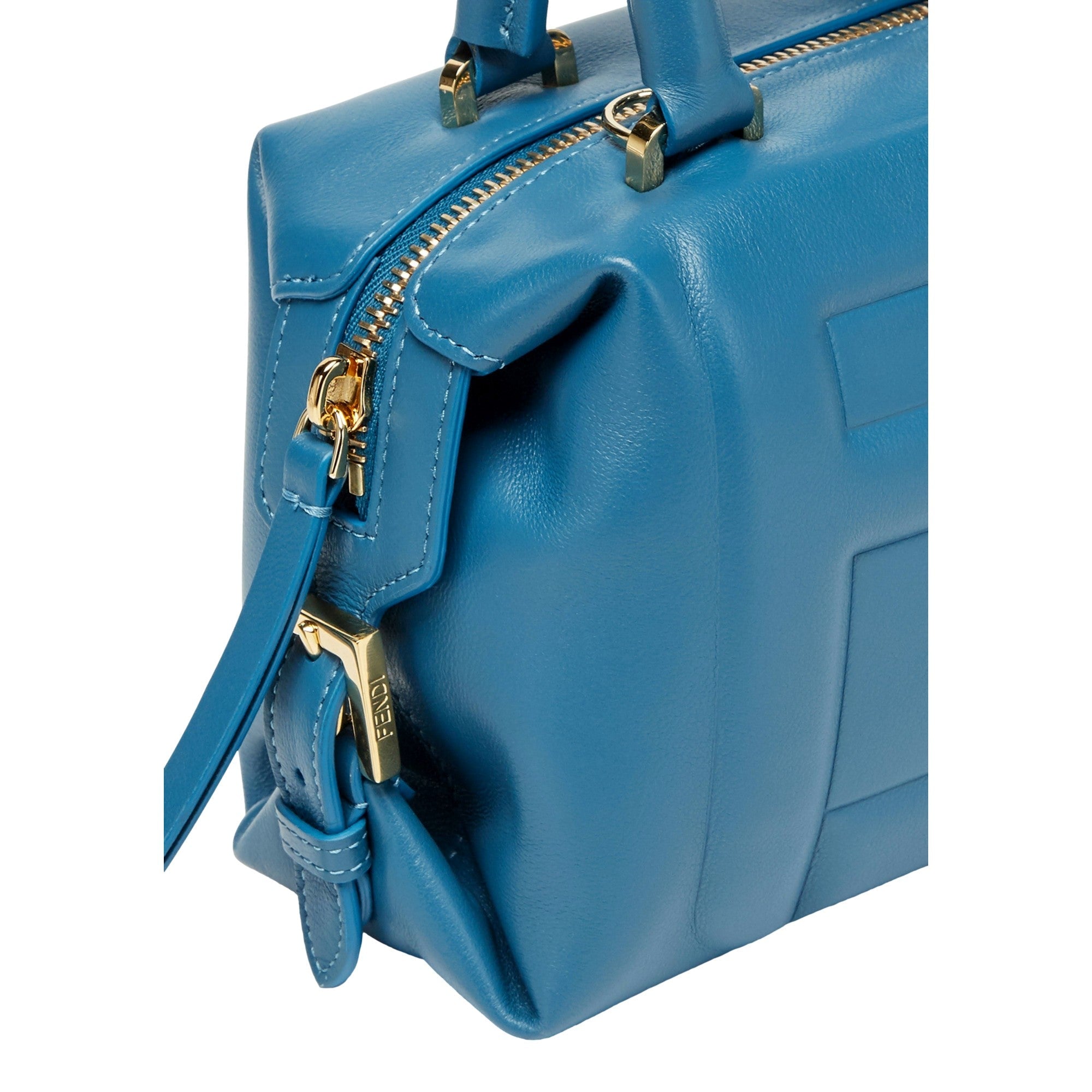 Crossbody Bag, Blue Handbag: FENDI FF Cube Women's Handbag Luxury