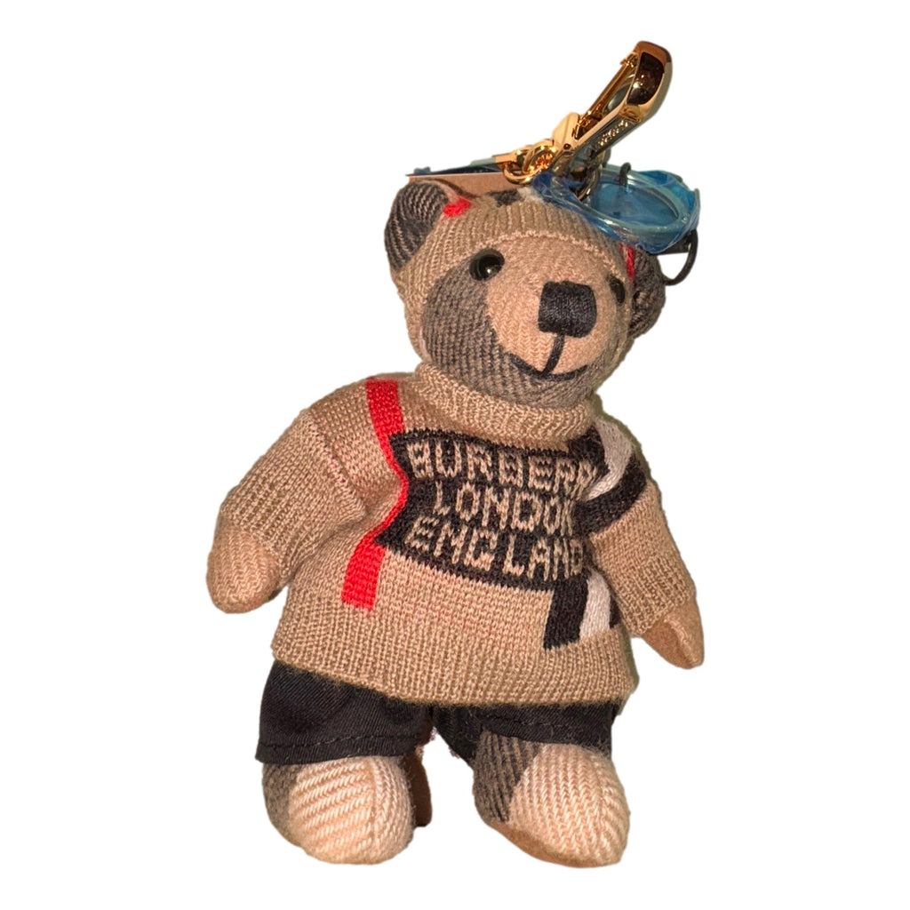 Burberry Thomas Bear Charm: Luxe Elegance for Bags & Keys
