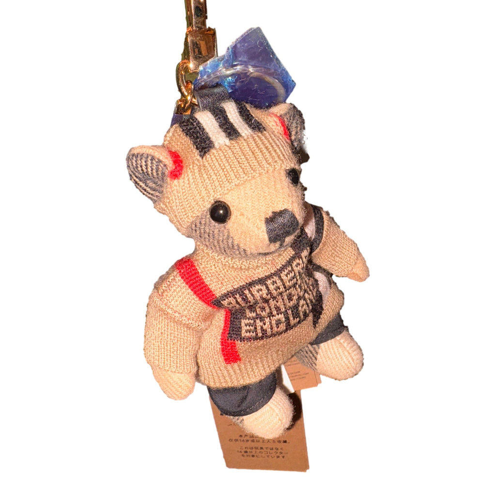 Burberry Thomas Bear Charm: Luxe Elegance for Bags & Keys