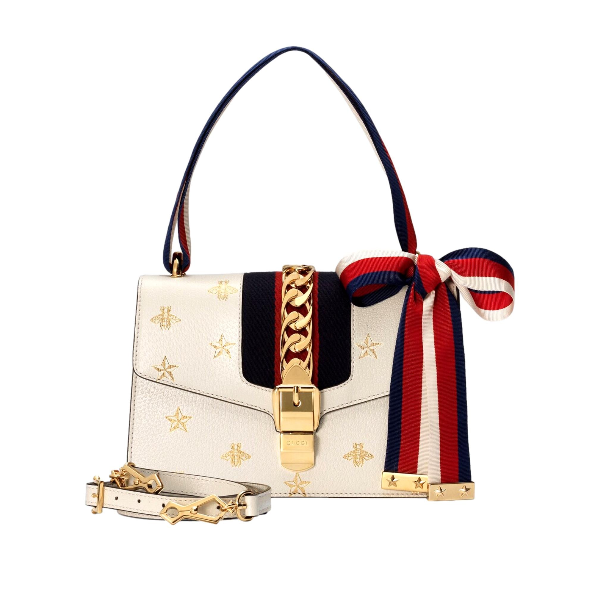 Gucci Shoulder Bag, Shop Bags - Luxurious Sylvie Bee Star Design