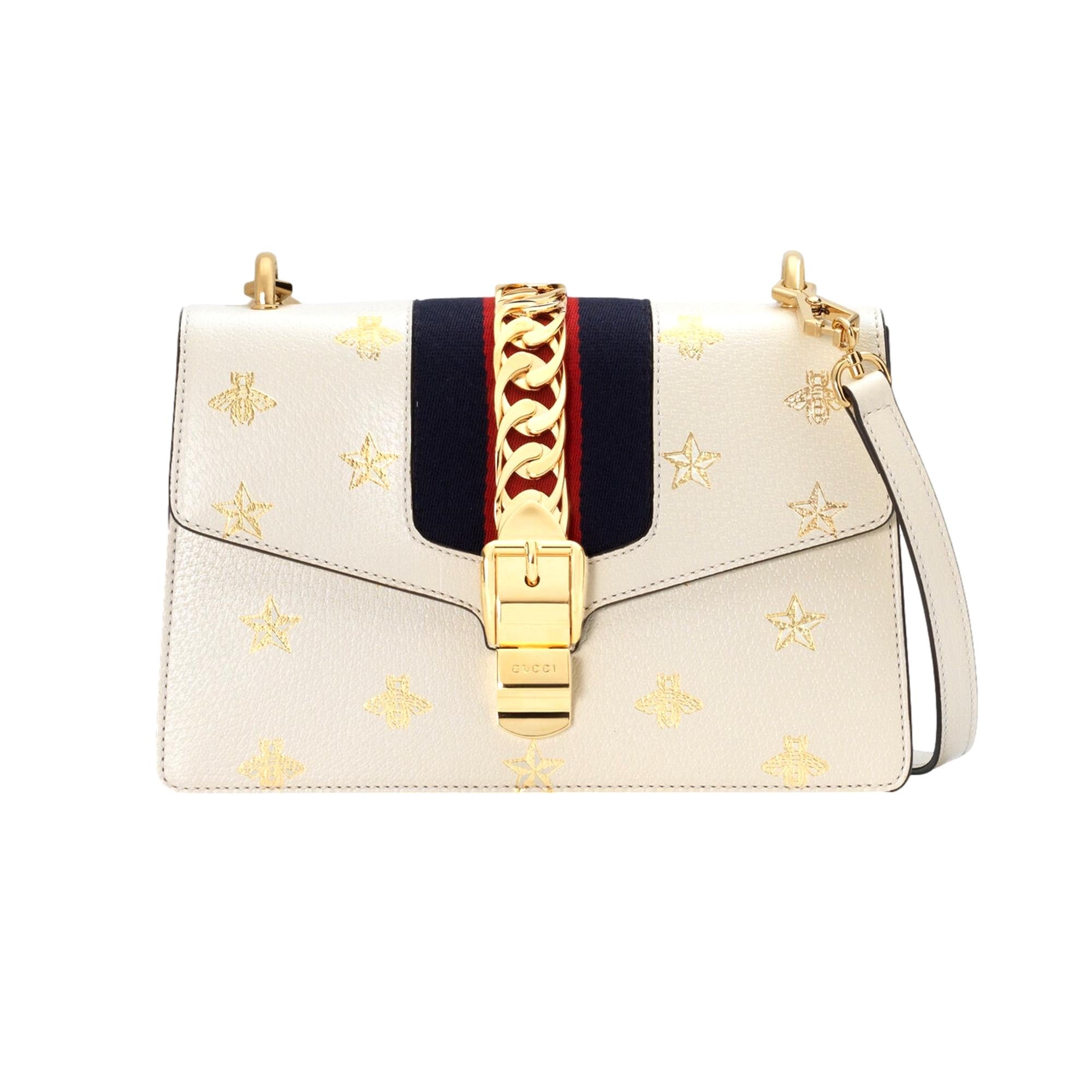 Gucci Shoulder Bag, Shop Bags - Luxurious Sylvie Bee Star Design