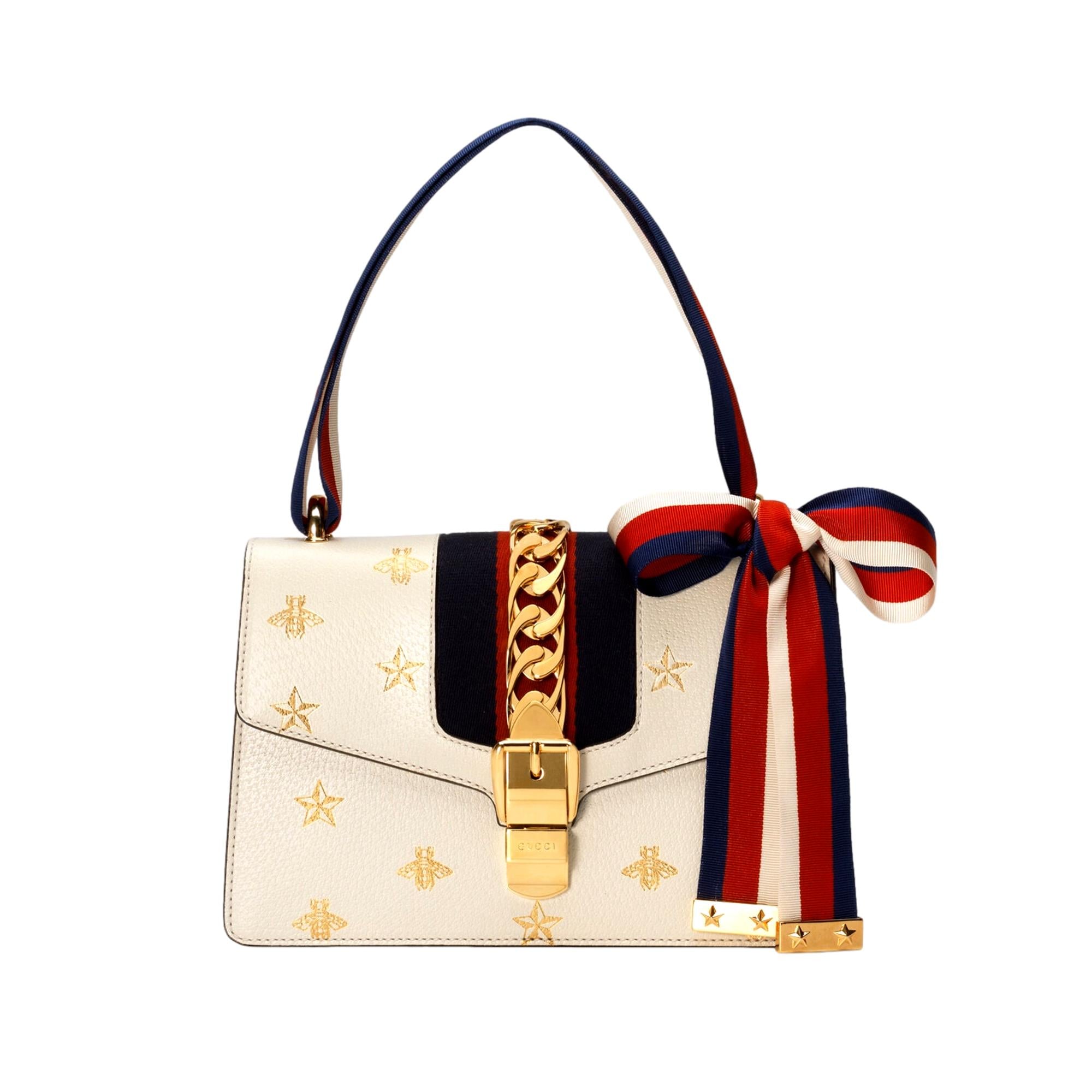 Gucci Shoulder Bag, Shop Bags - Luxurious Sylvie Bee Star Design