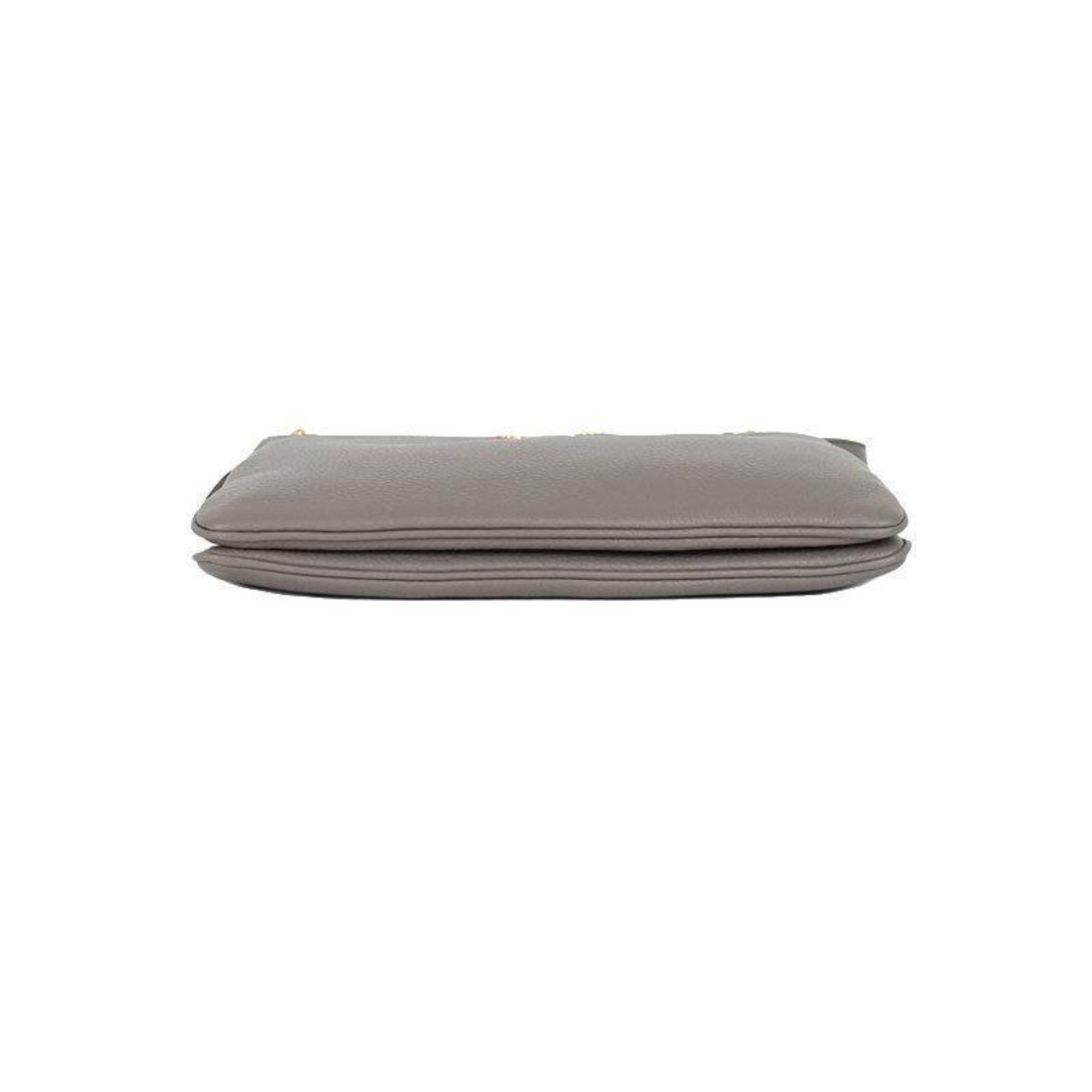 Prada Vitello Phenix Gray Crossbody - Chic Design, Ample Space