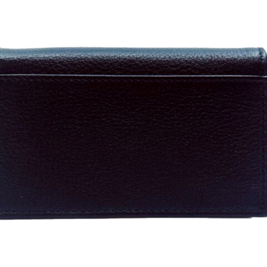 Prada Men's Black Saffiano Card Holder Wallet - Luxury & Elegance
