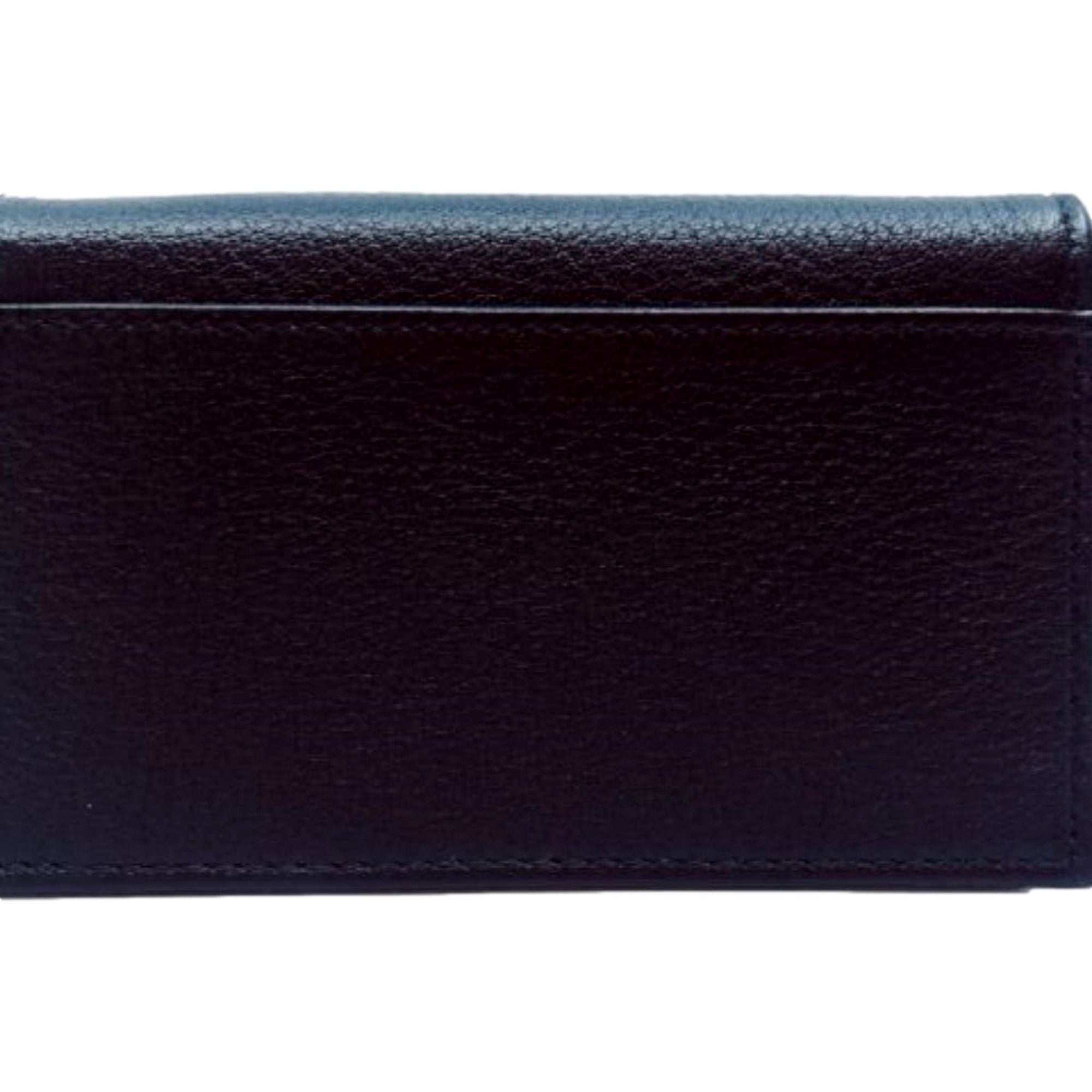 Prada Men's Black Saffiano Card Holder Wallet - Luxury & Elegance
