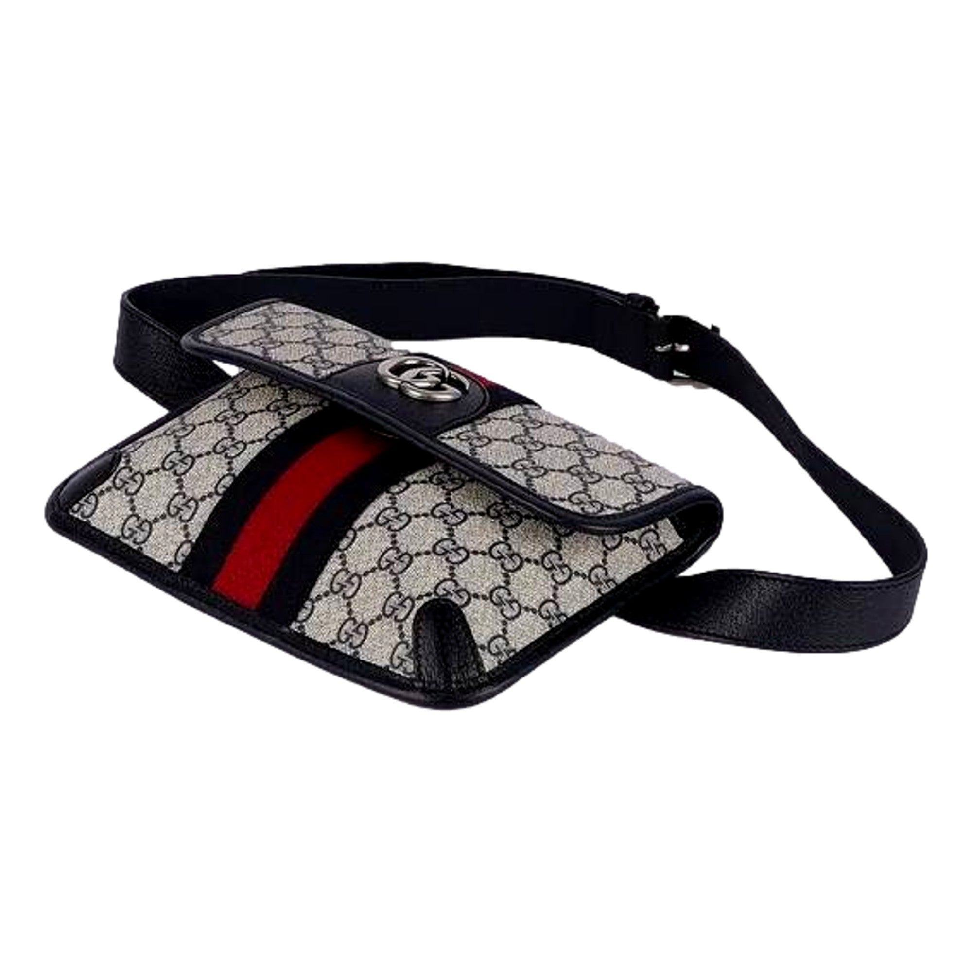 Gucci Ophidia Flap Belt Bag GG Beige - Stylish & Versatile Bag