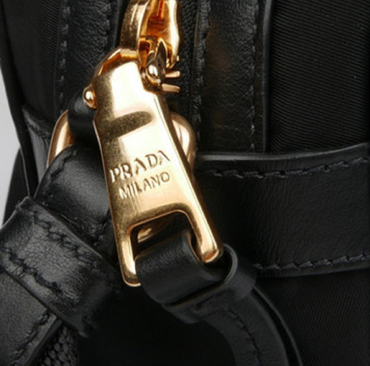Prada Black Tessuto Nylon Crossbody - Chic & Practical Everyday Bag