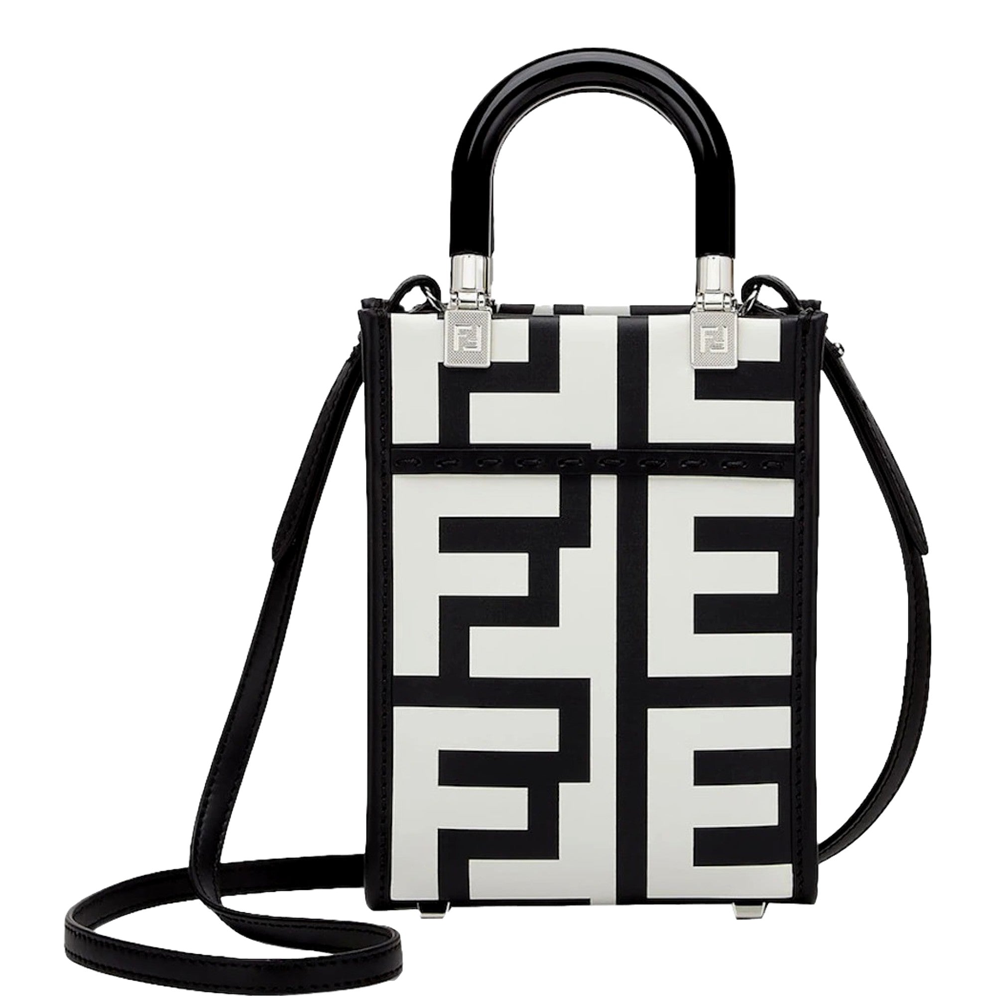 Fendi Sunshine Mini Bag - Leather Bag for Everyday Luxury