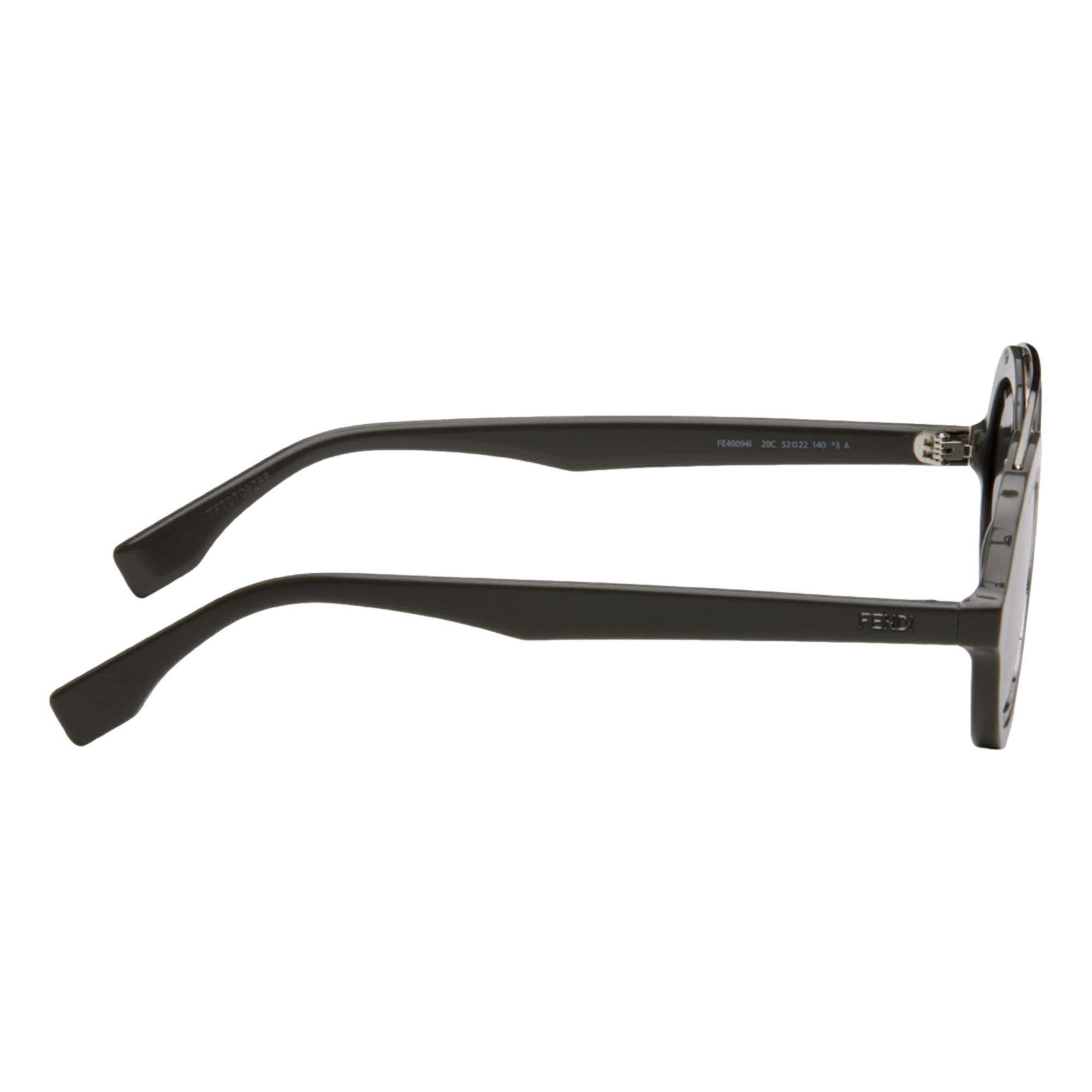 Stylish Men's Sunglasses: Fendi FF Shades in Grey & Silver