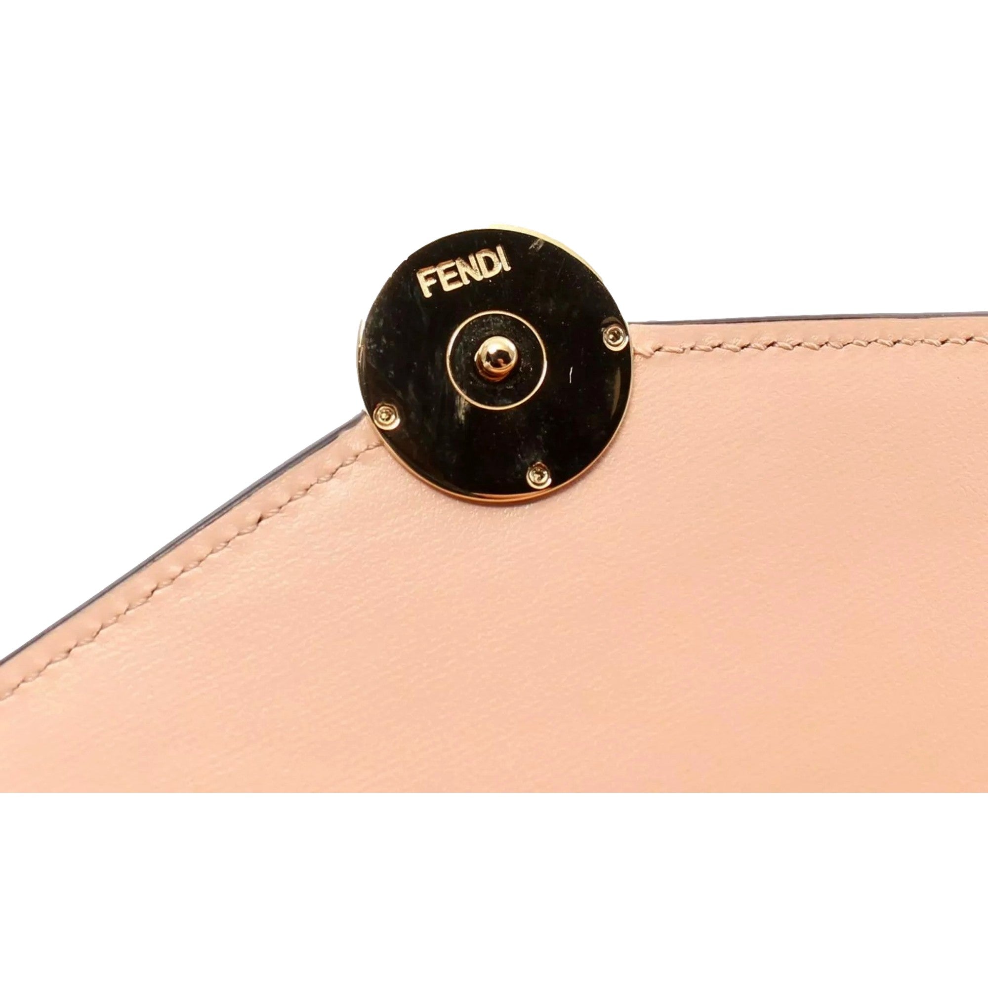Elegant Envelope Wallet: Fendi Womens Wallet in Light Rose Beige Pink