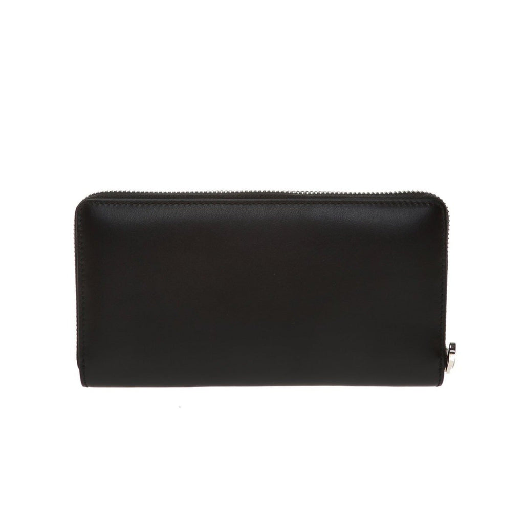 Gucci Black Leather Wallet | Rainbow Lightning Logo & Luxury Design