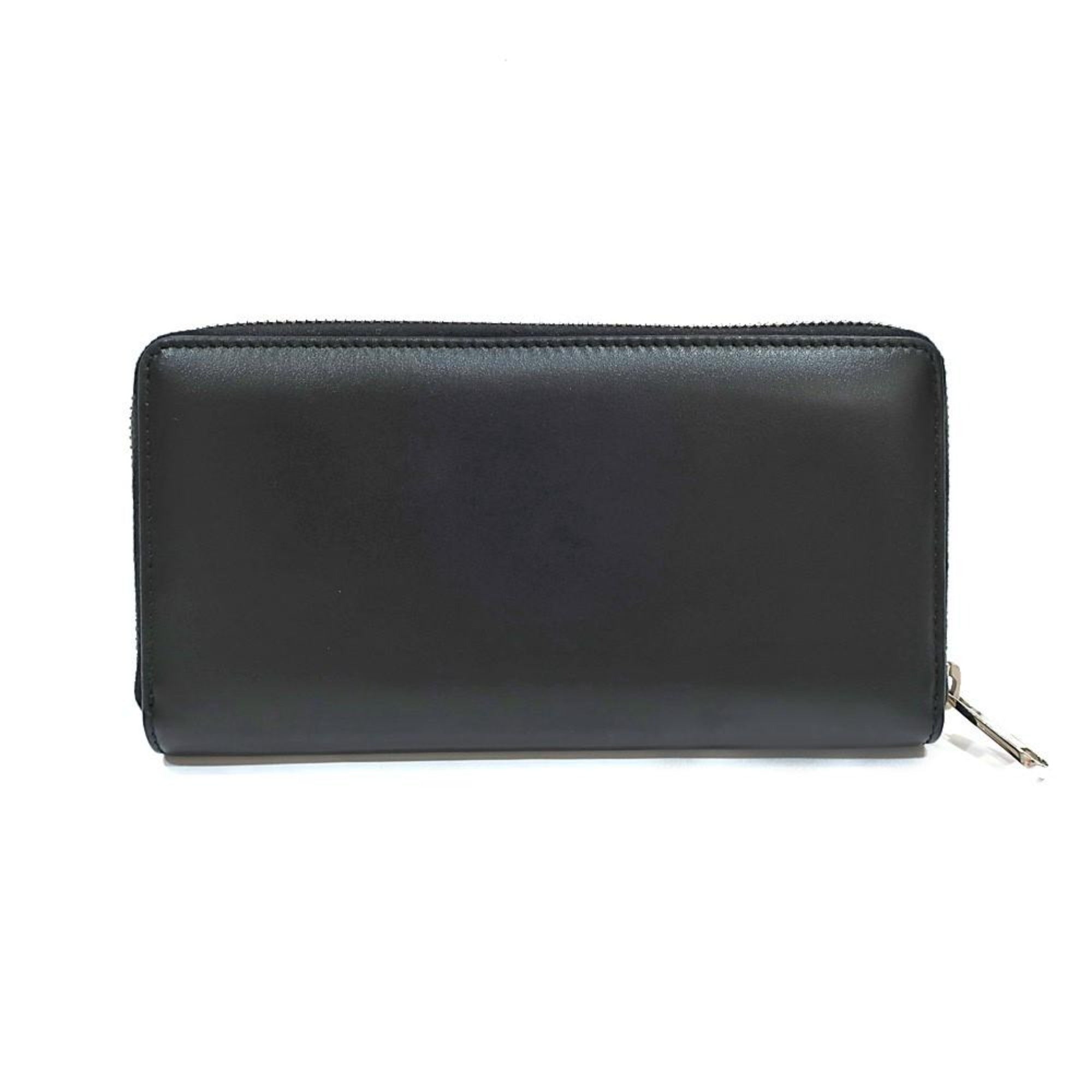 Gucci Black Leather Wallet | Rainbow Lightning Logo & Luxury Design