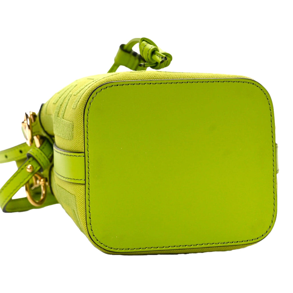Bucket Bag Elegance: Fendi Bag, Mini Bag in Wasabi Green Luxury