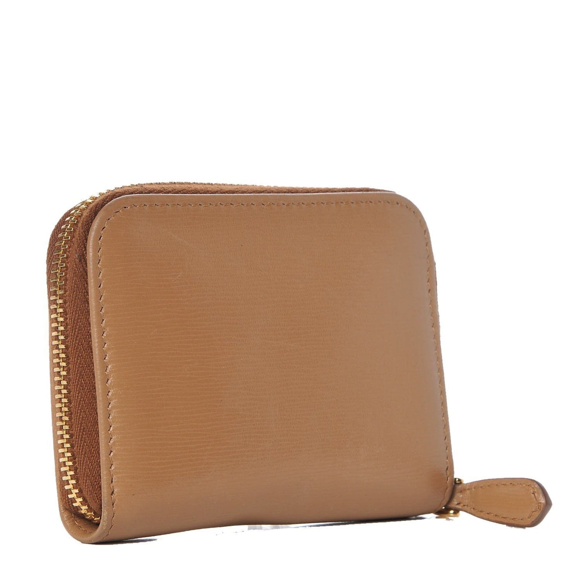 Prada Vitello Move Cipria Beige Leather Wallet - Stylish & Functional