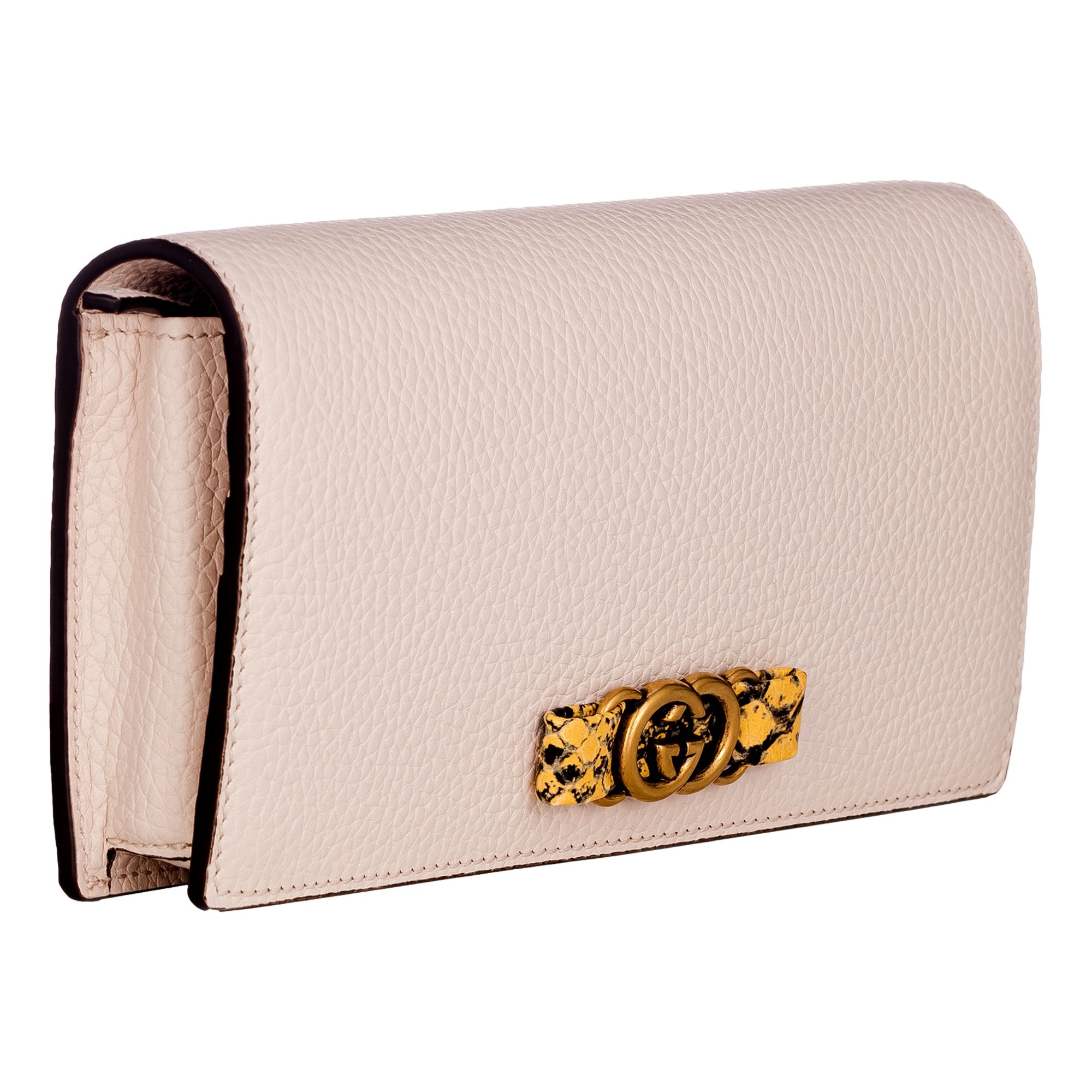Gucci Double G Python Leather Wallet - Luxurious & Elegant Accessory