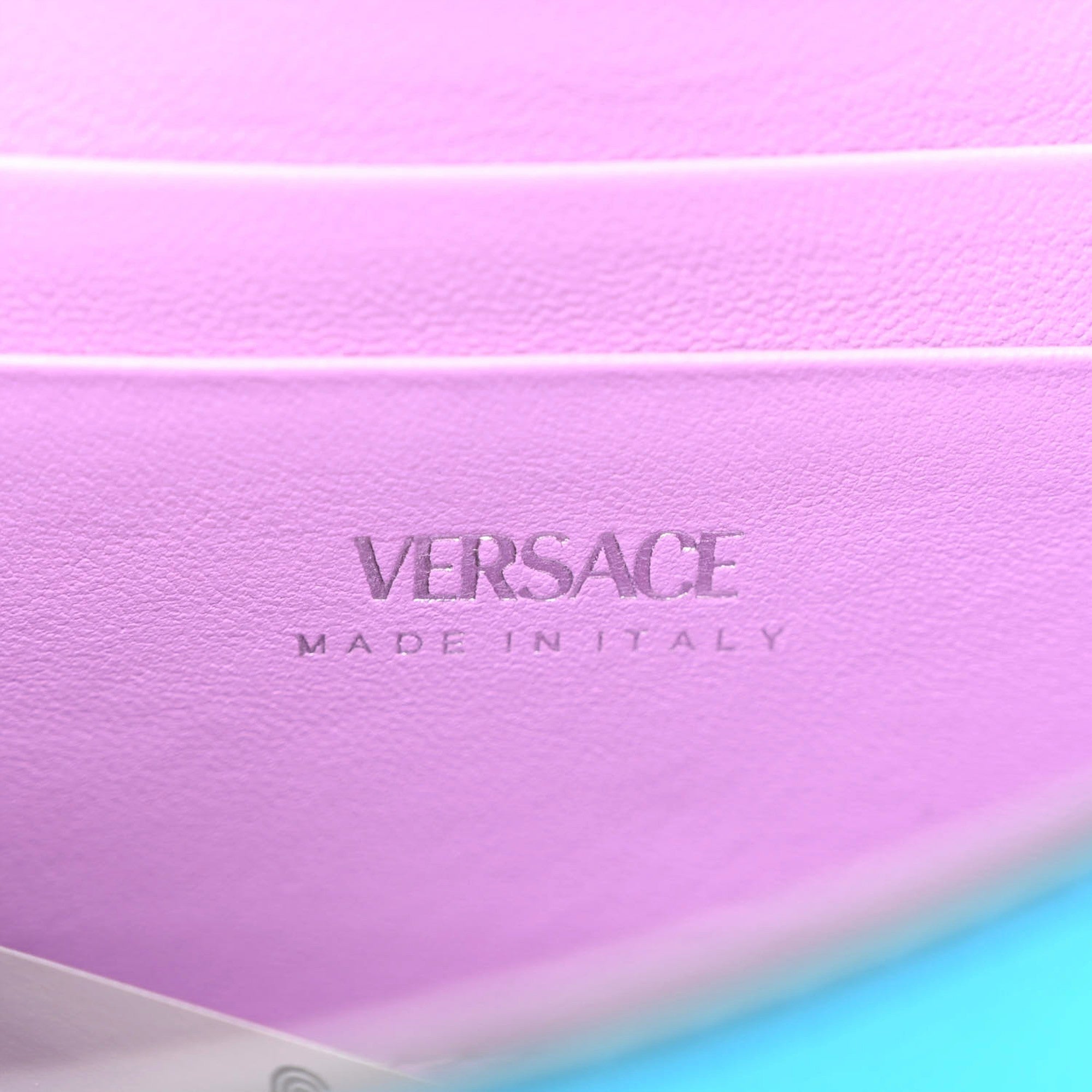 Versace Blue Bag: Elegant Top Handle & Versatile Designer Style
