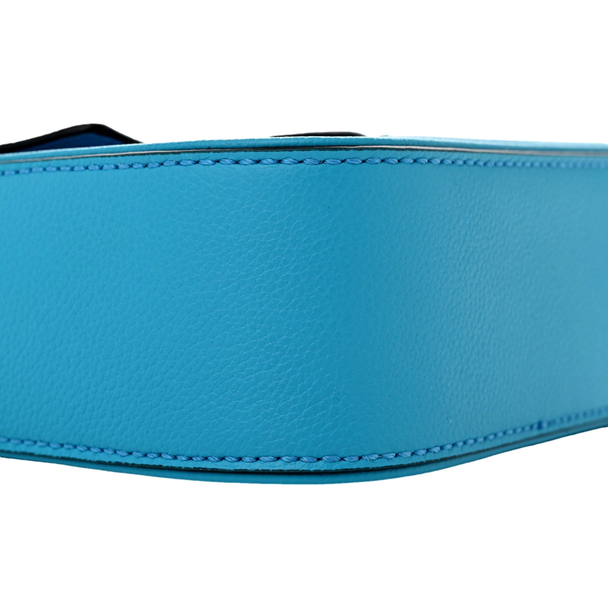 Versace Blue Bag: Elegant Top Handle & Versatile Designer Style