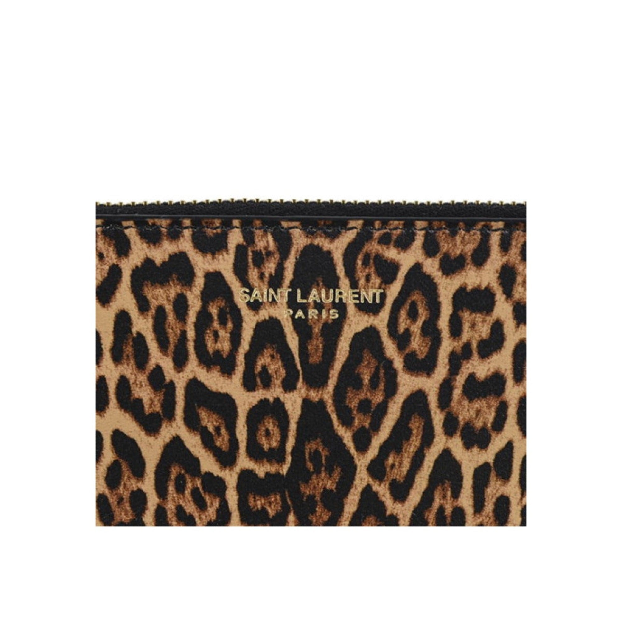 Leopard Pouch - Leather Pouch for Style | Saint Laurent Small Pouch