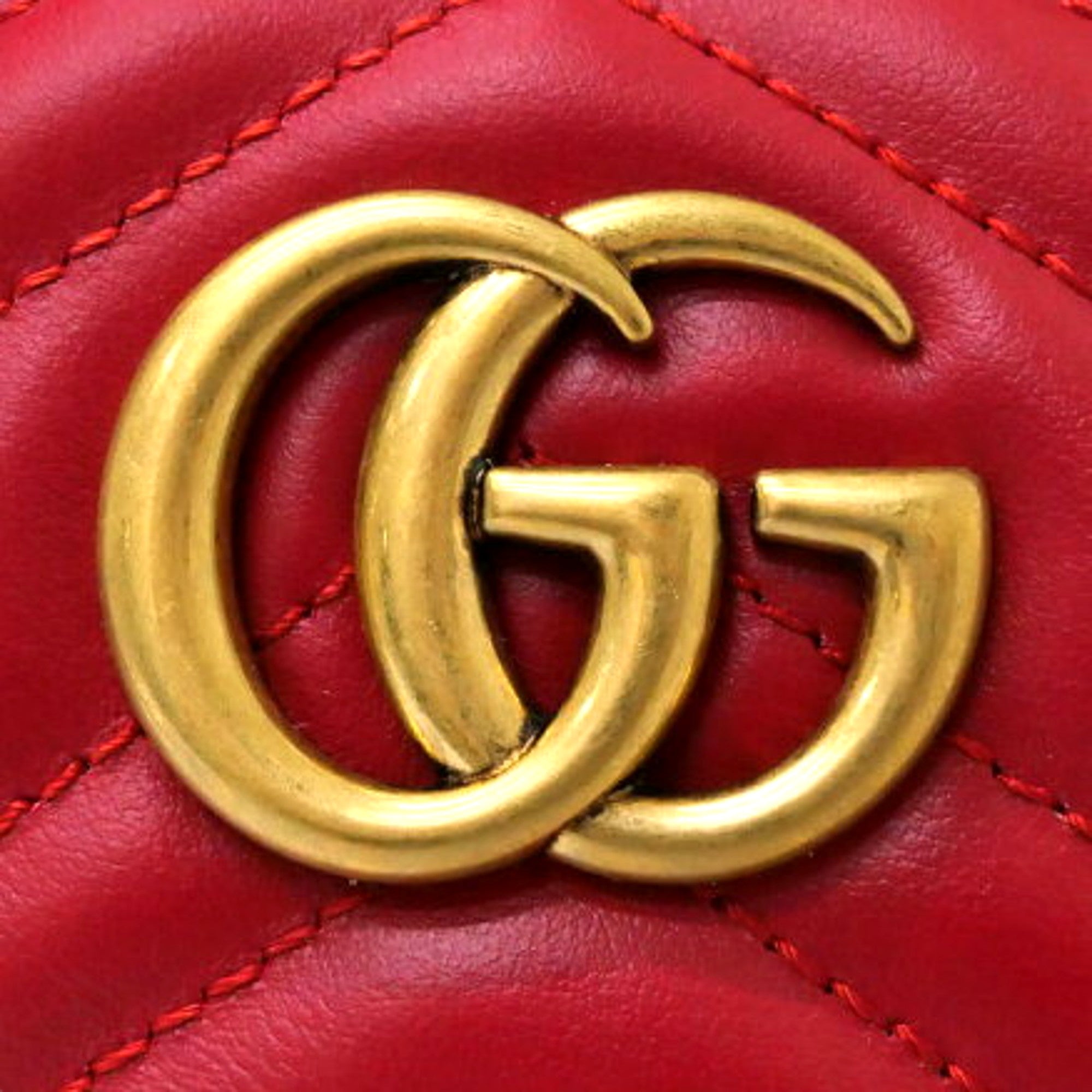 Gucci GG Marmont Red Leather Mini Bag - Luxury & Style in One