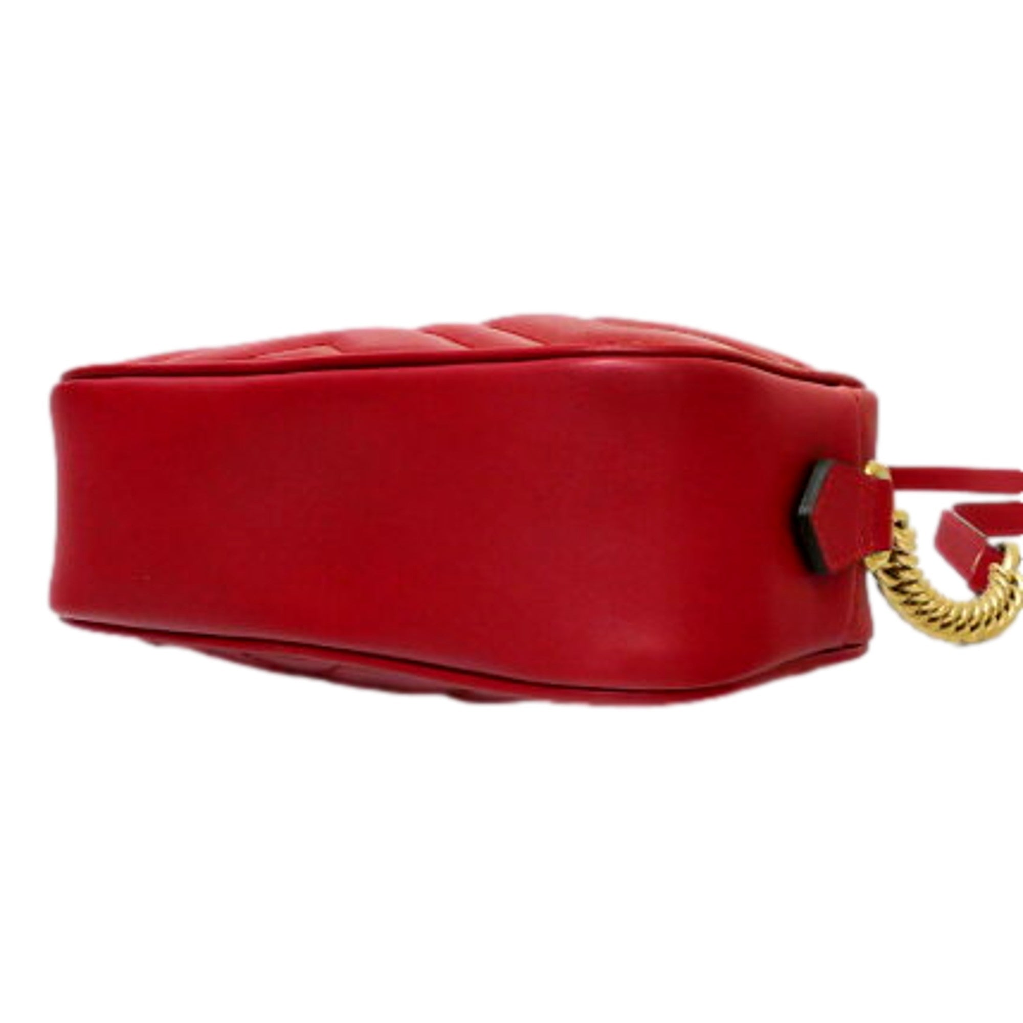 Gucci GG Marmont Red Leather Mini Bag - Luxury & Style in One