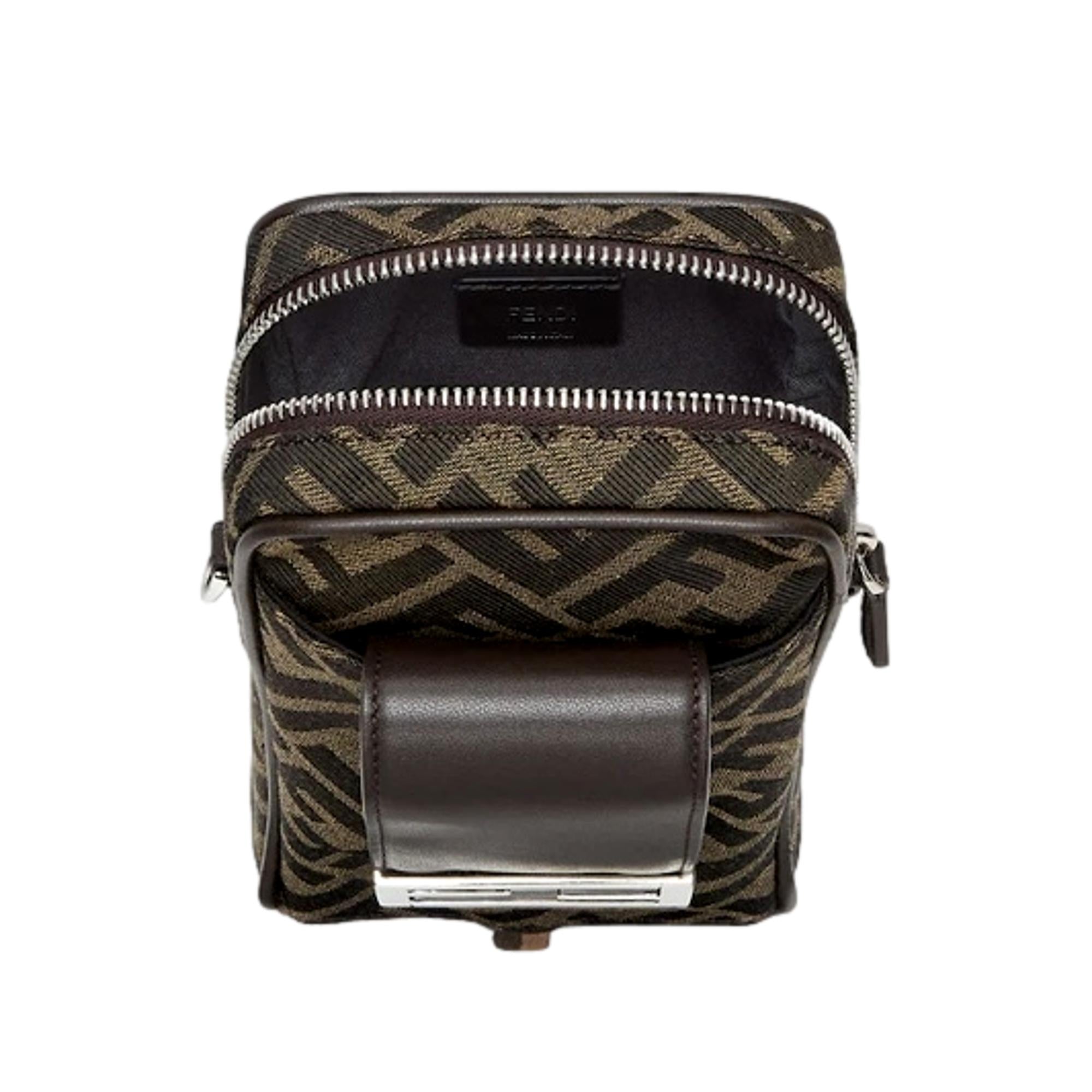 Fendi Phone Holder, Shop Bags | Stylish Zucca Canvas Crossbody Bag