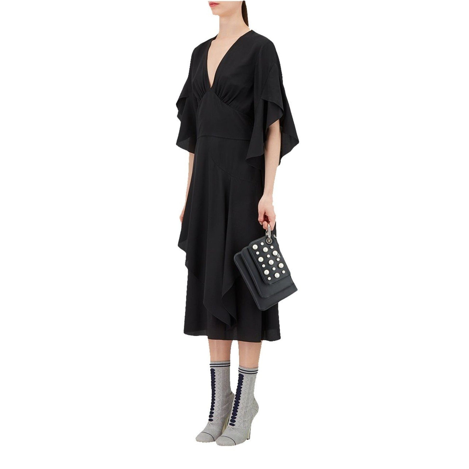 Fendi Pearl Studded Multi Clutch - Elegant Style for Day & Night