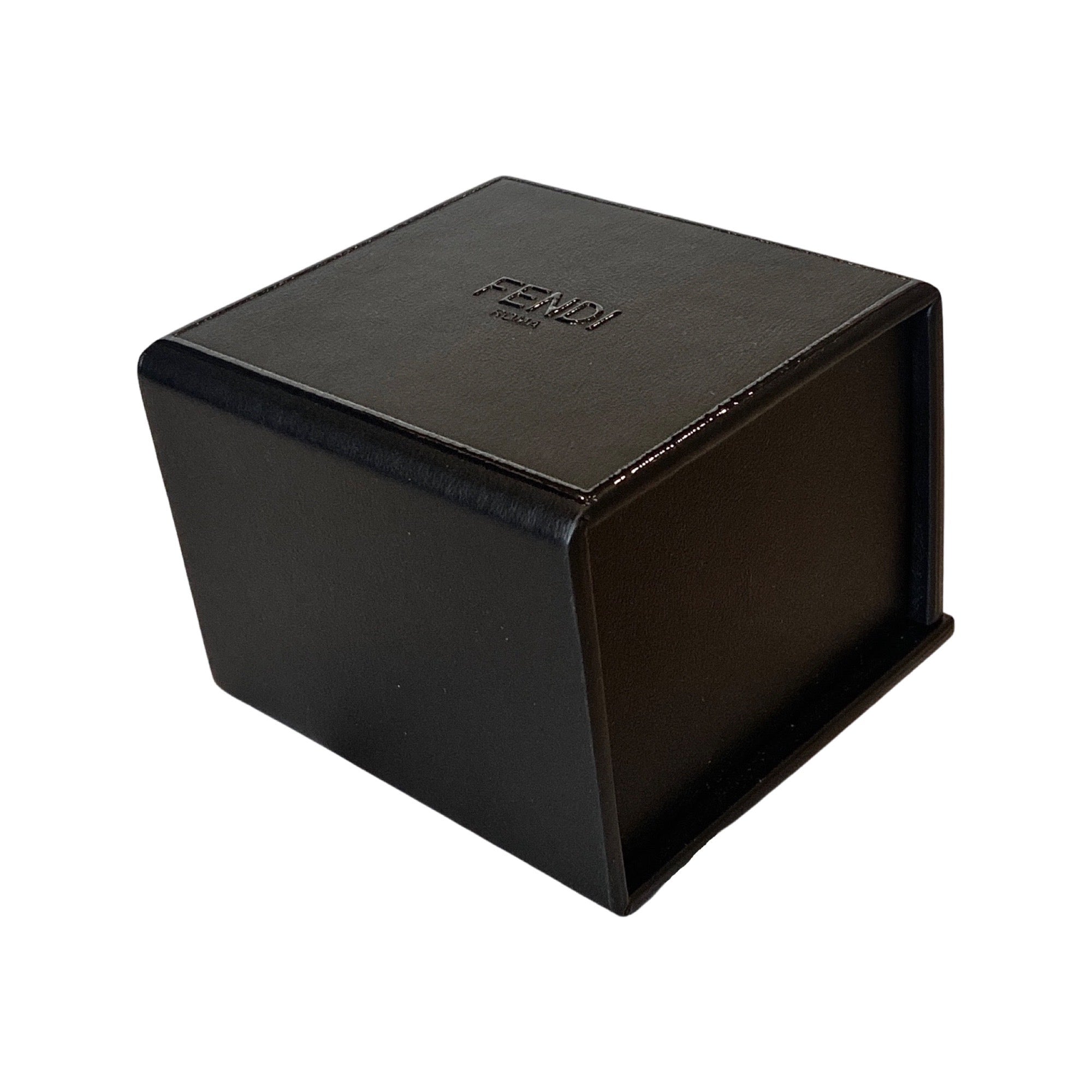 Fendi Black Leather Key Ring - Luxury and Elegance in Every Detail