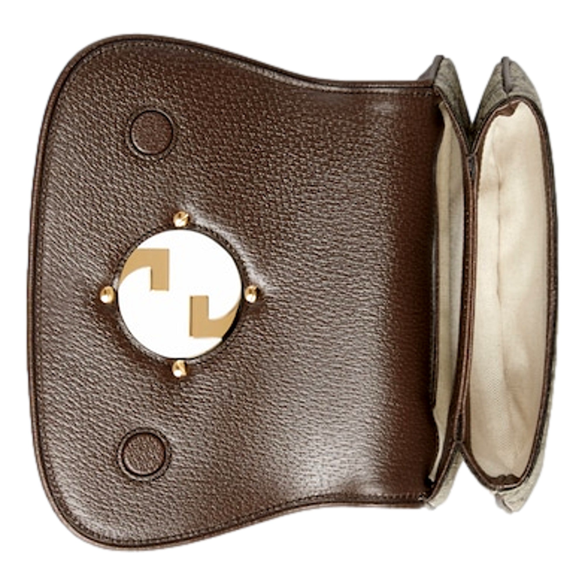 Gucci Blondie GG Belt Bag - Luxury Brown Canvas, Adjustable Size 100