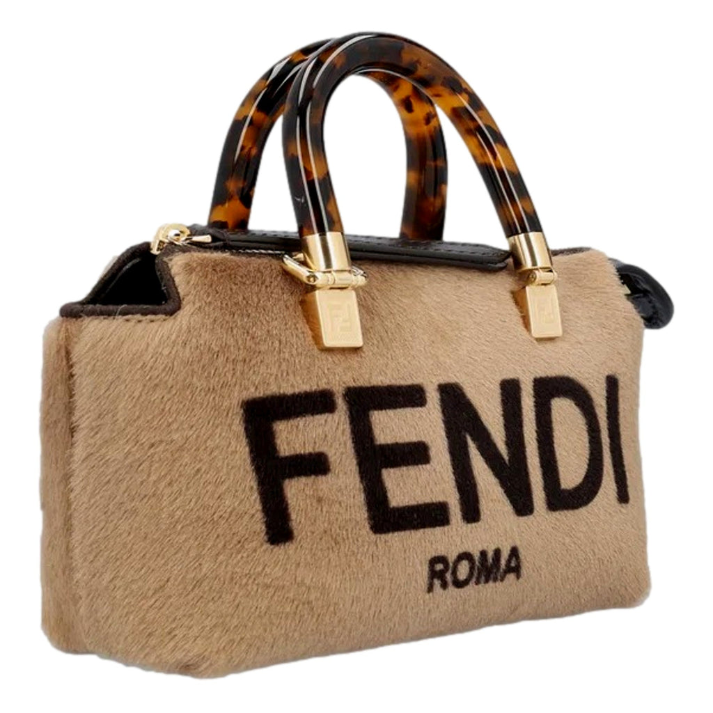 Fendi Bag: Luxurious Lamb Fur Mini Crossbody Bag for Stylish Elegance