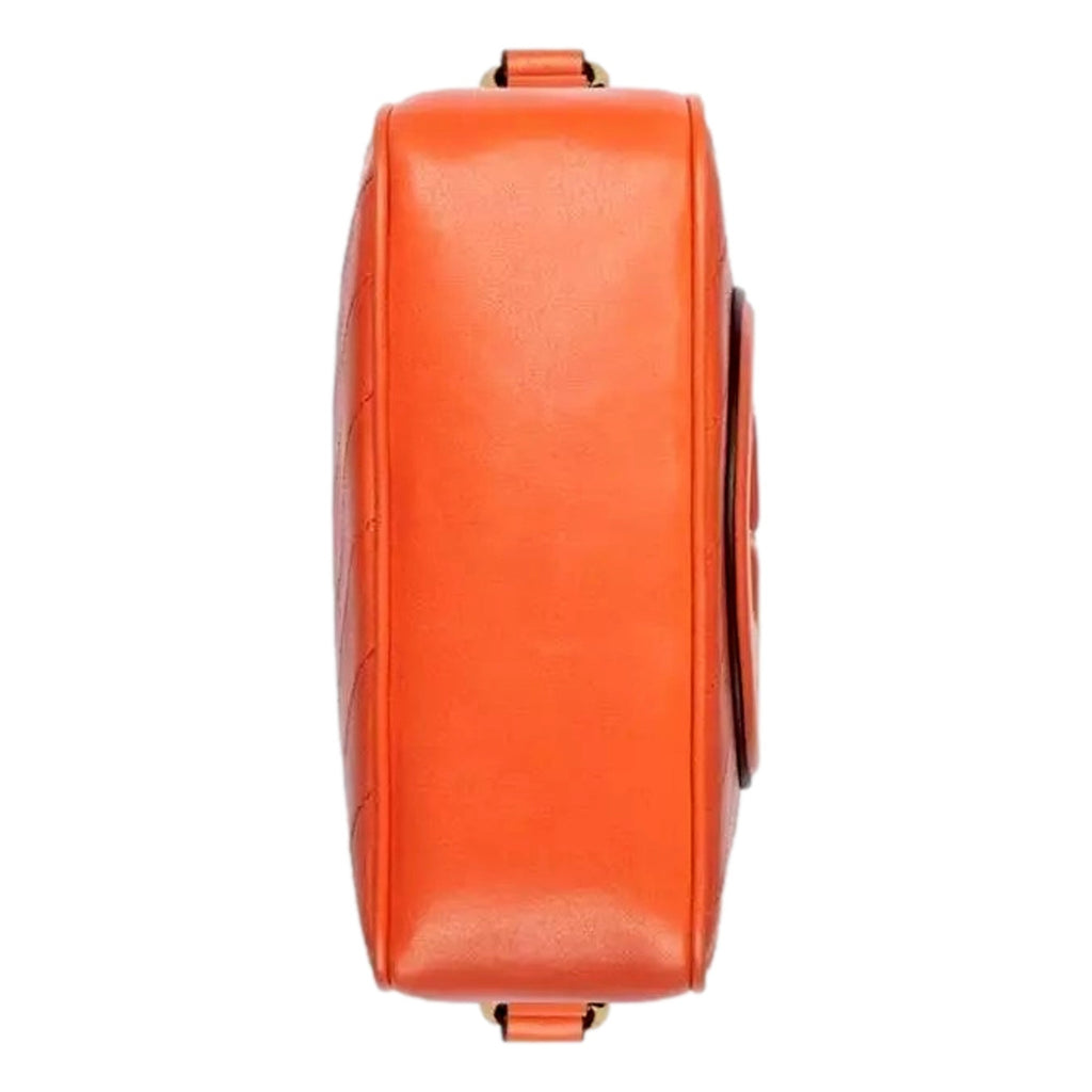 Gucci Blondie Orange Leather Crossbody - Bold Style & Craftsmanship